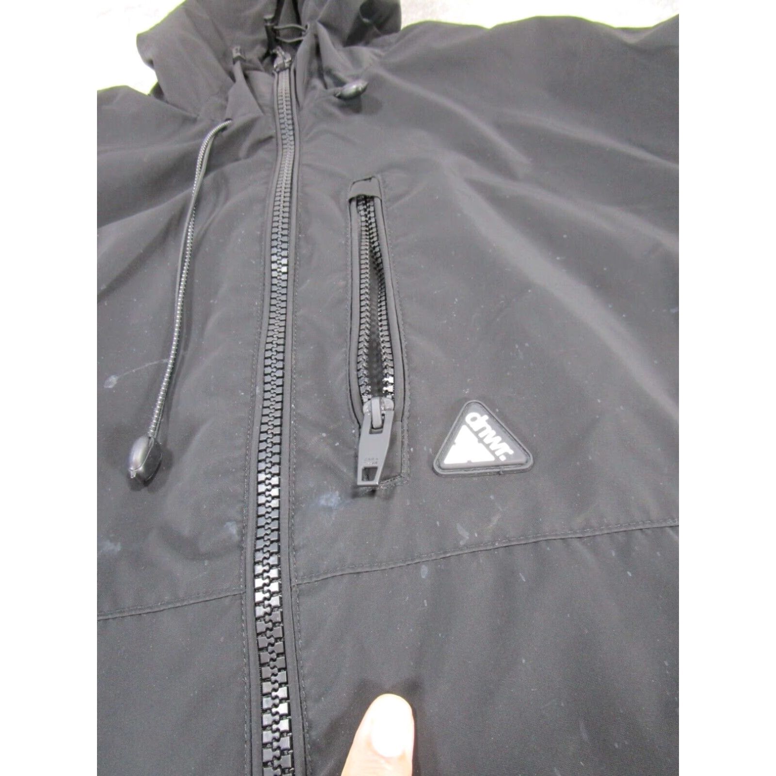 Zara Mens Soft Shell Jacket Black Medium Zara Windbreaker Hooded Size US M / EU 48-50 / 2 - 3 Thumbnail