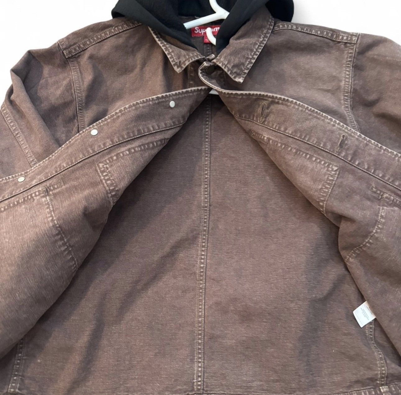 Supreme Worn Hooded Chore Coat Supreme Size US S / EU 44-46 / 1 - 3 Thumbnail
