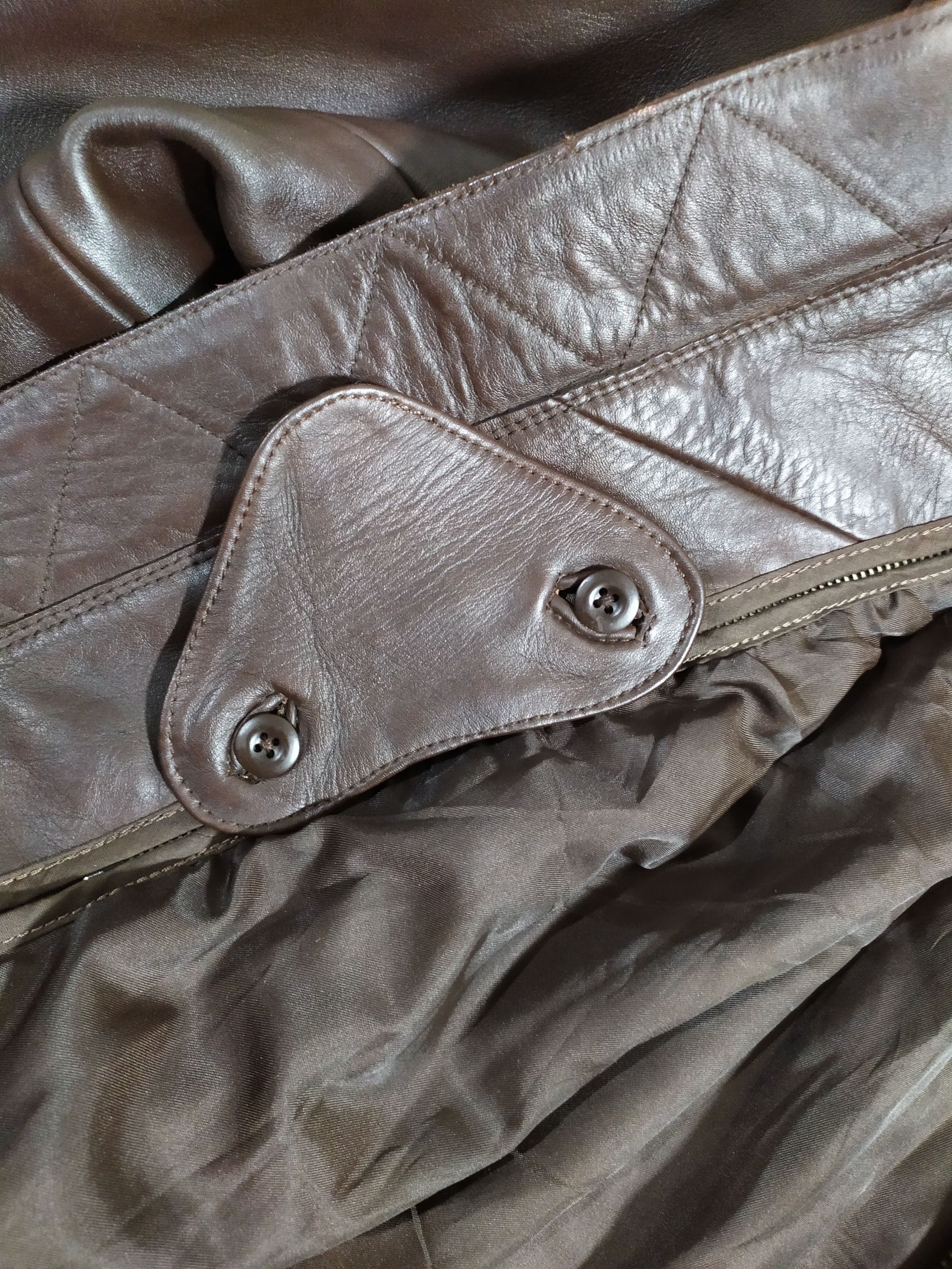 HAROLD'S GEAR LEATHER HORSEHIDE RUSSET BROWN SINGLE JACKET