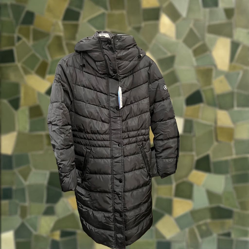 Vintage IKAZZ Black Lightweight Coat M NEW WITH IMPERFECTIONS Size M / US 6-8 / IT 42-44 - 1 Thumbnail