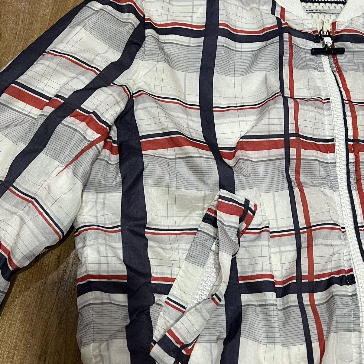 Moncler MONCLER GAMME BLUE X THOM BROWNE S/S 18 JACKET Size US M / EU 48-50 / 2 - 6 Thumbnail