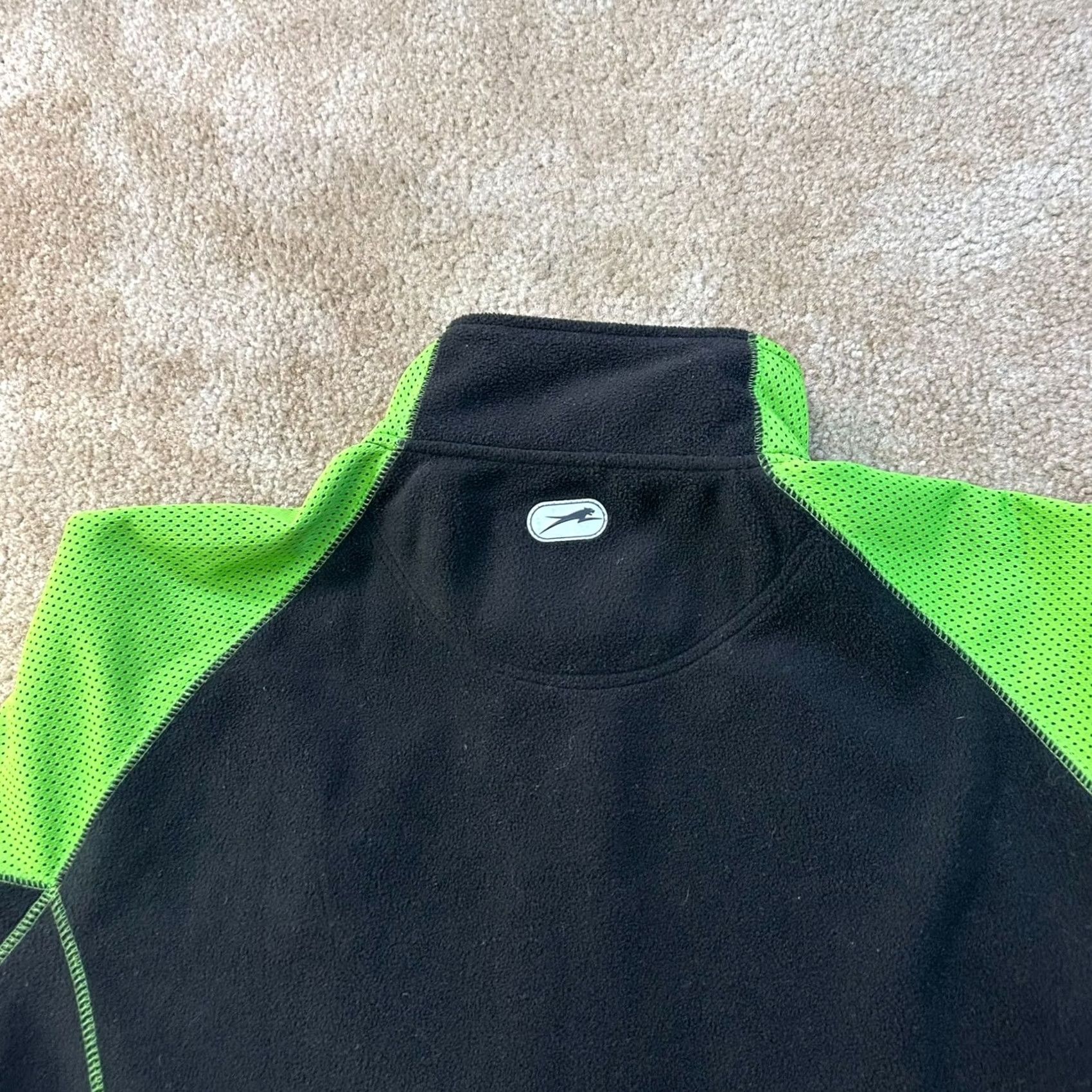 Vintage VINTAGE Arctic Cat Full Zip Bomber Jacket Black L Men Pine Neon Green Cat Theme Size US L / EU 52-54 / 3 - 7 Thumbnail