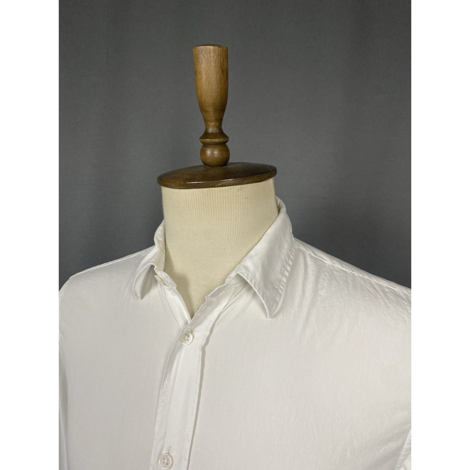 Acne Studios Acne Studios Jeffrey Cuff Men's White Longsleeve Shirt Size Size US L / EU 52-54 / 3 - 5 Thumbnail