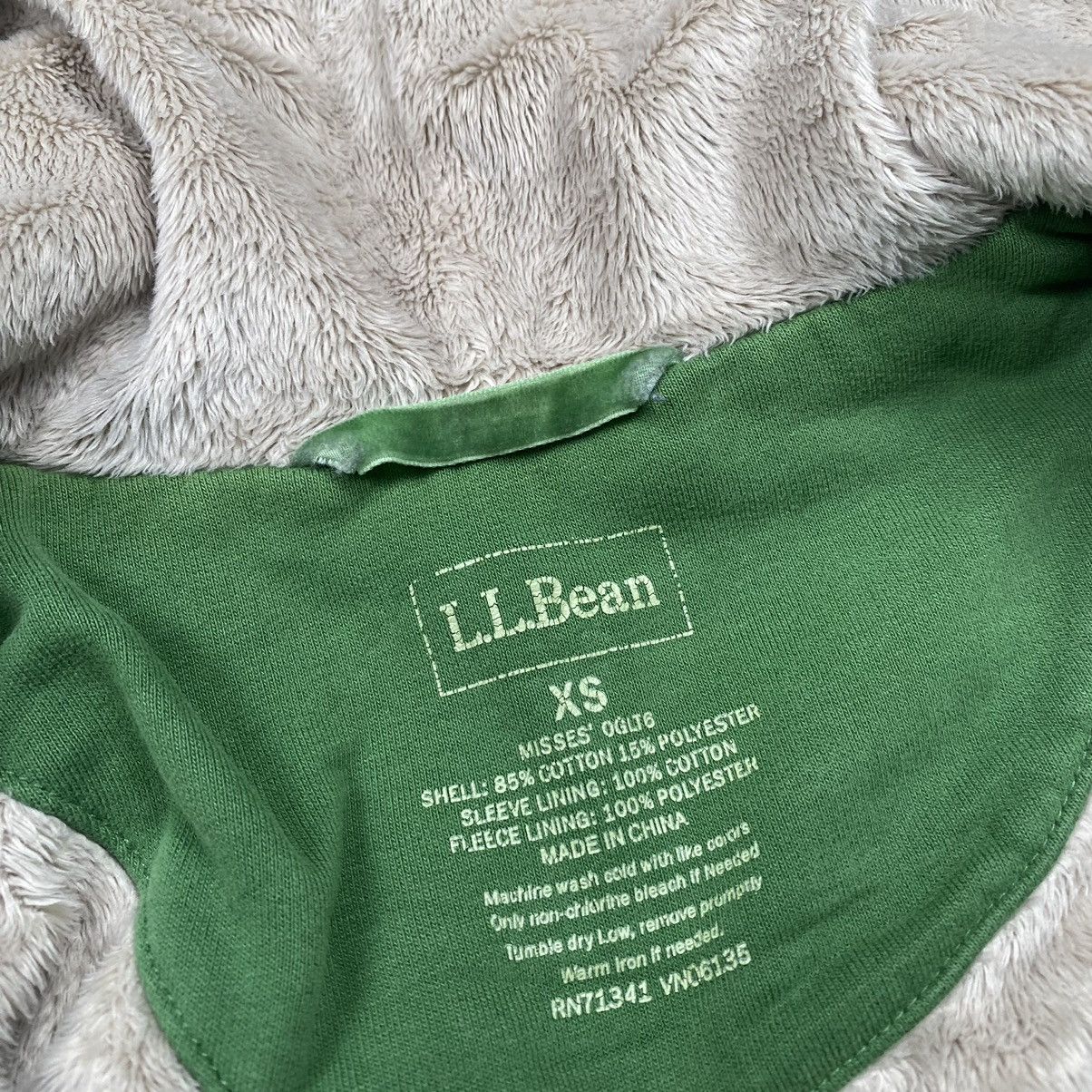 L.L. Bean × Vintage LL Bean Sherpa Zipped Up Size S / US 4 / IT 40 - 5 Thumbnail