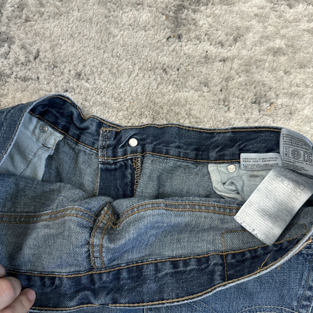 Levi's × Vintage Essential Levi’s 569 wide leg shorts Size US 36 / EU 52 - 4 Thumbnail