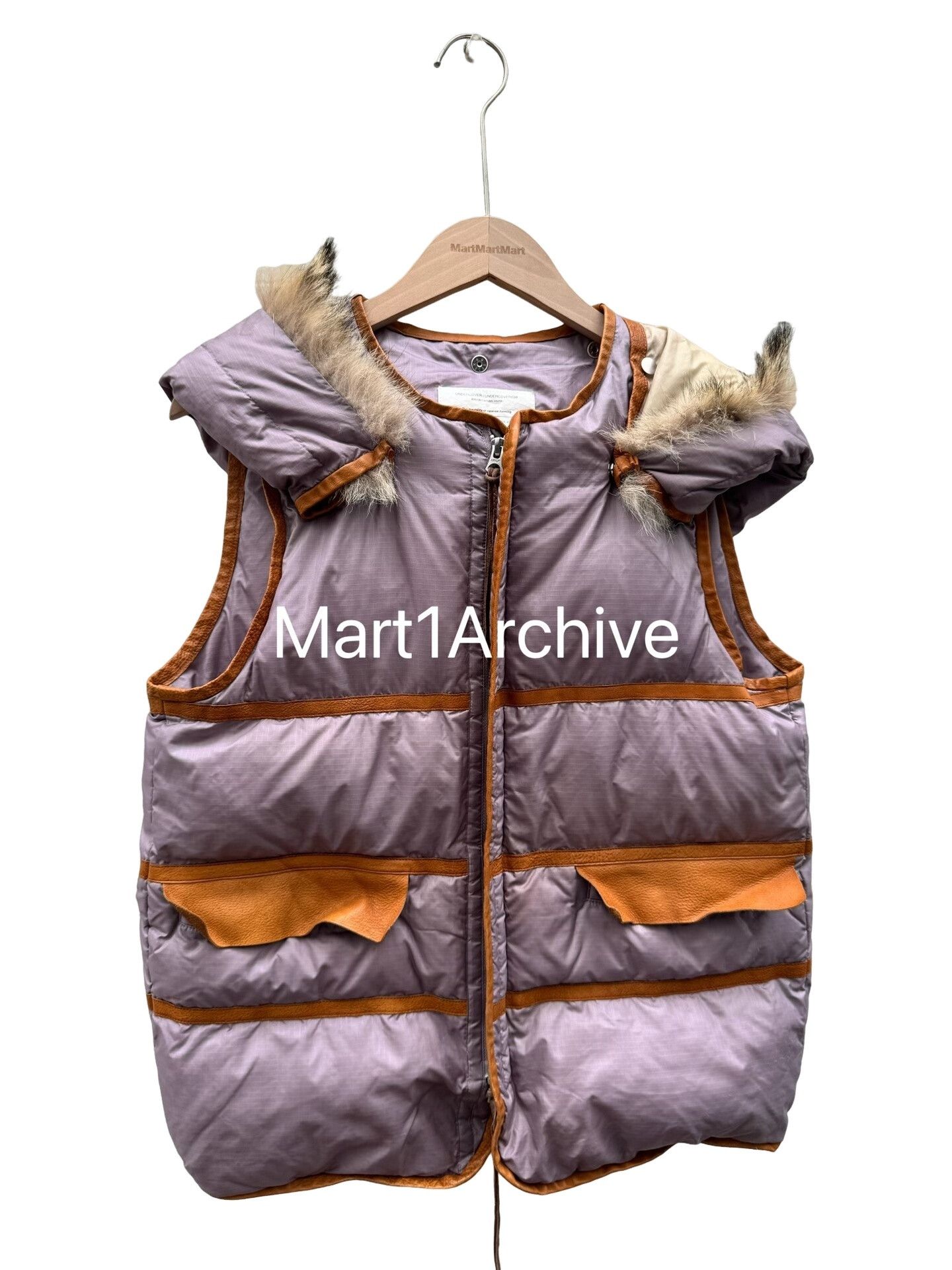 Undercover Undercover 10AW Fur Trim Down Vest Size M Size US M / EU 48-50 / 2 - 1 Thumbnail
