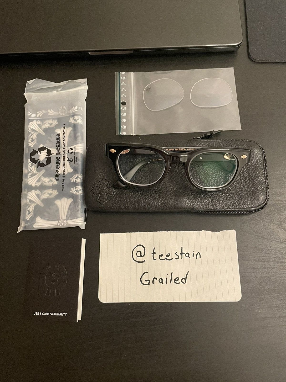 Chrome Hearts Chrome Hearts Jenna Tail Yea Glasses Size ONE SIZE - 7 Thumbnail