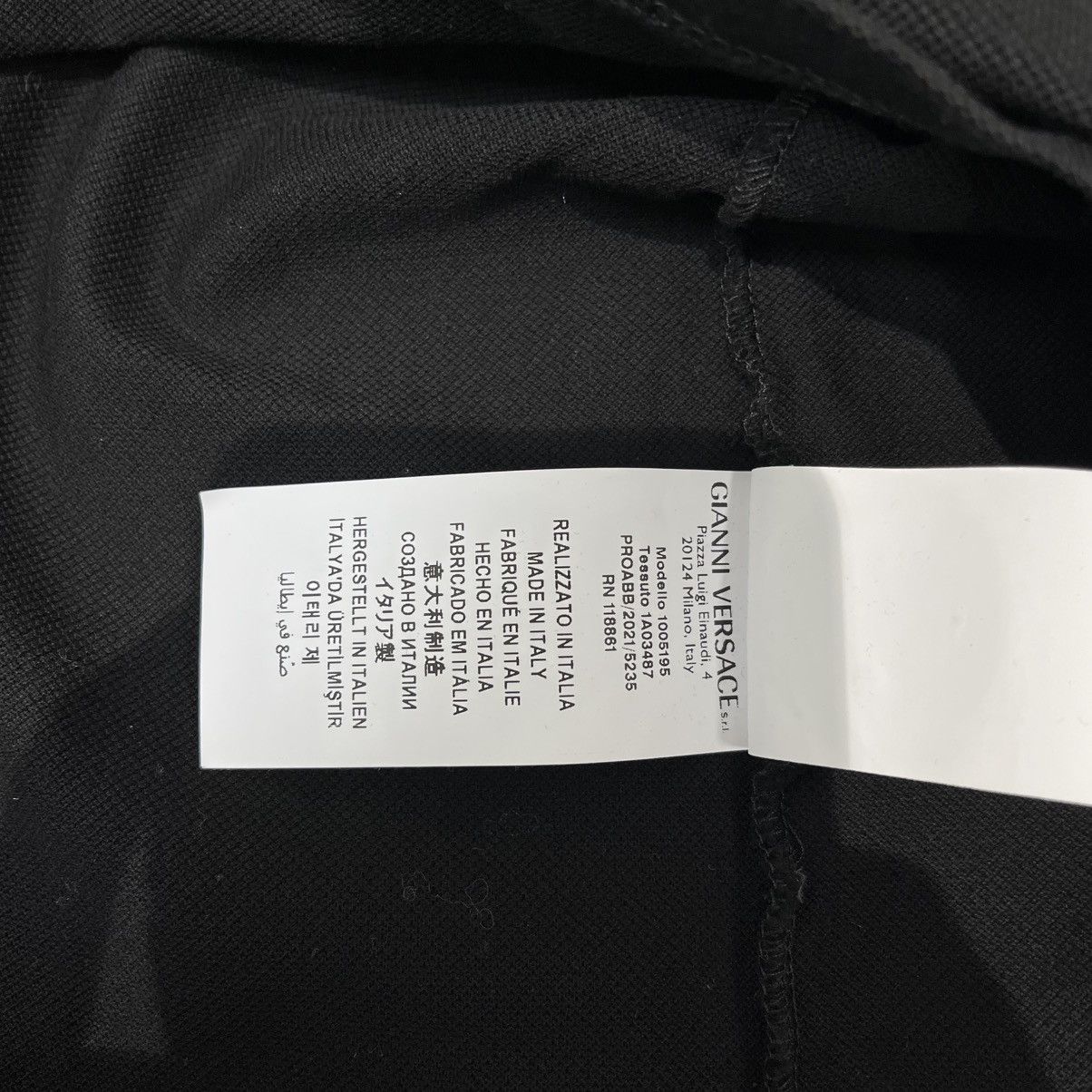 Versace Versace Polo Tee Black Size US XXL / EU 58 / 5 - 7 Thumbnail