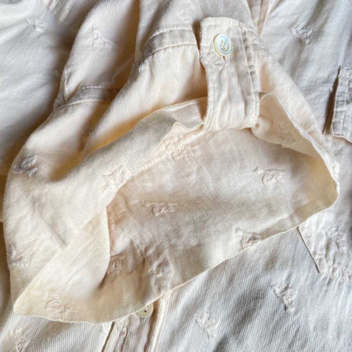 mercibeaucoup Mercibeaucoup, Peach Oversized Button-Down Shirt with Pocket Size XL / US 12-14 / IT 48-50 - 9 Thumbnail