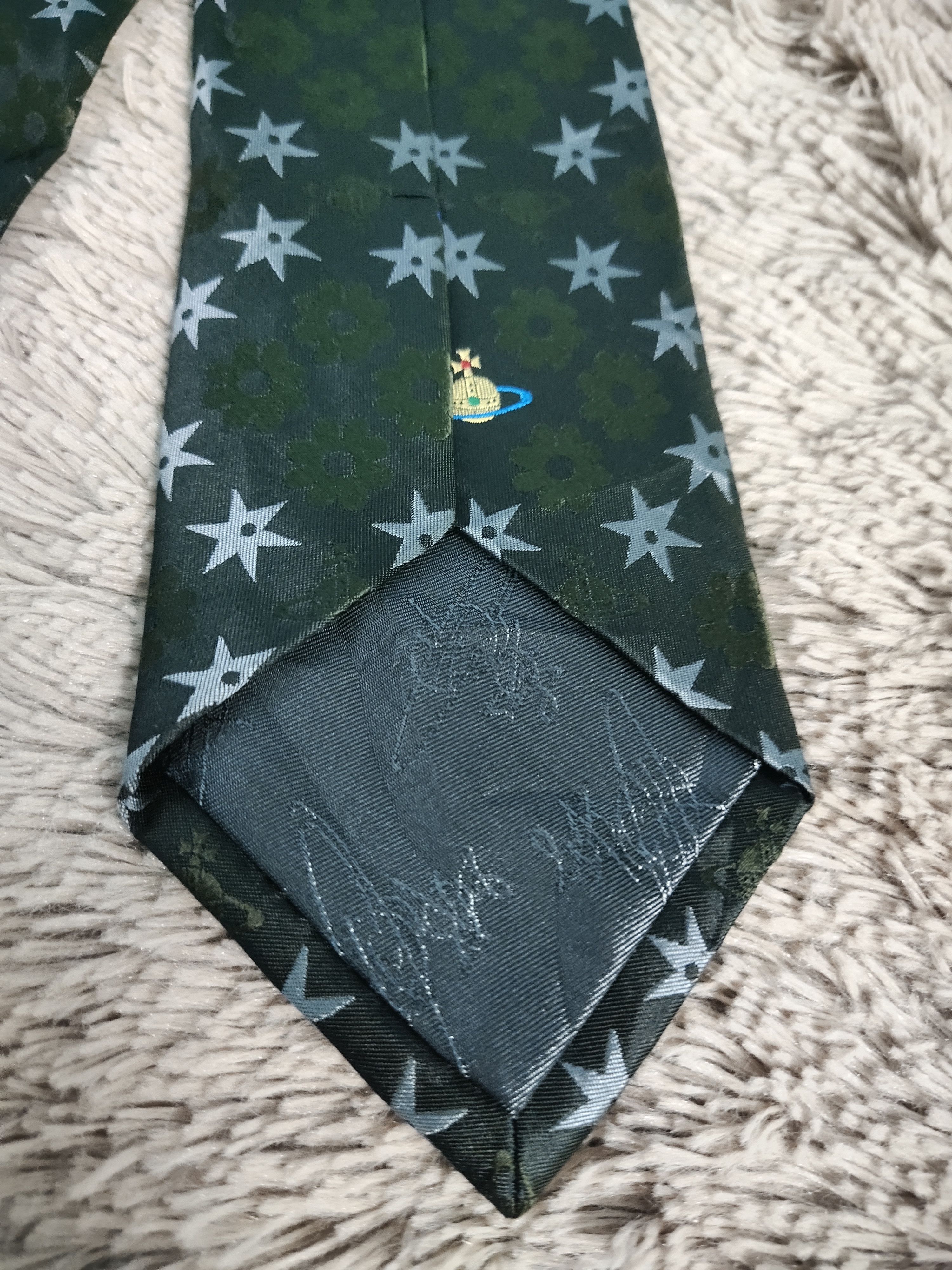 Vivienne Westwood Vivienne Westwood Silk Tie Star Logo Size ONE SIZE - 6 Thumbnail