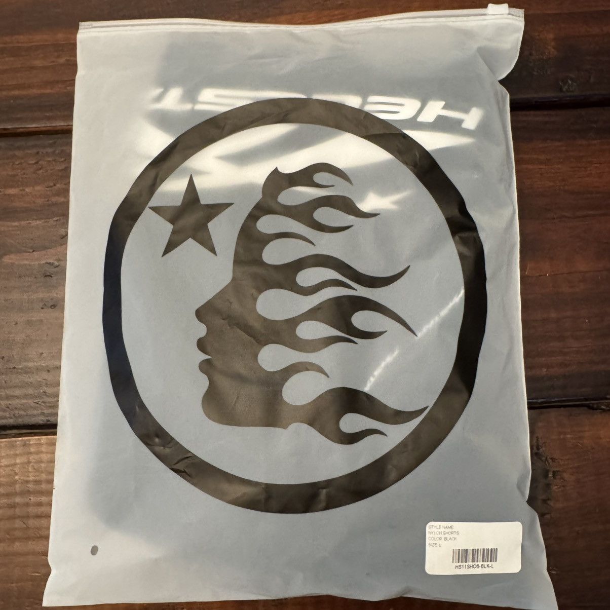 HELLSTAR HELLSTAR Sports Tri-Logo Athletic Nylon Shorts Size US 34 / EU 50 - 9 Thumbnail