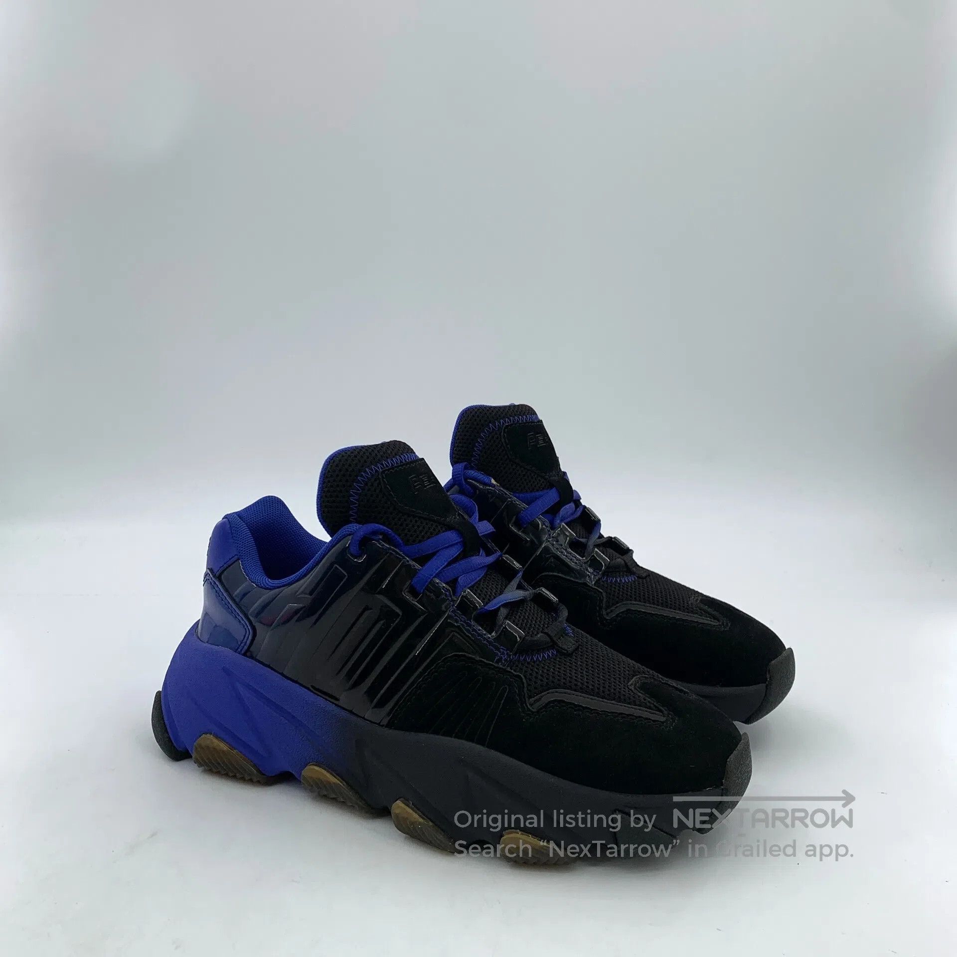 ASH Ash Contrast Color Laced Casual Flat Dad Shoes| Size US 5.5 / IT 35.5 - 2 Thumbnail