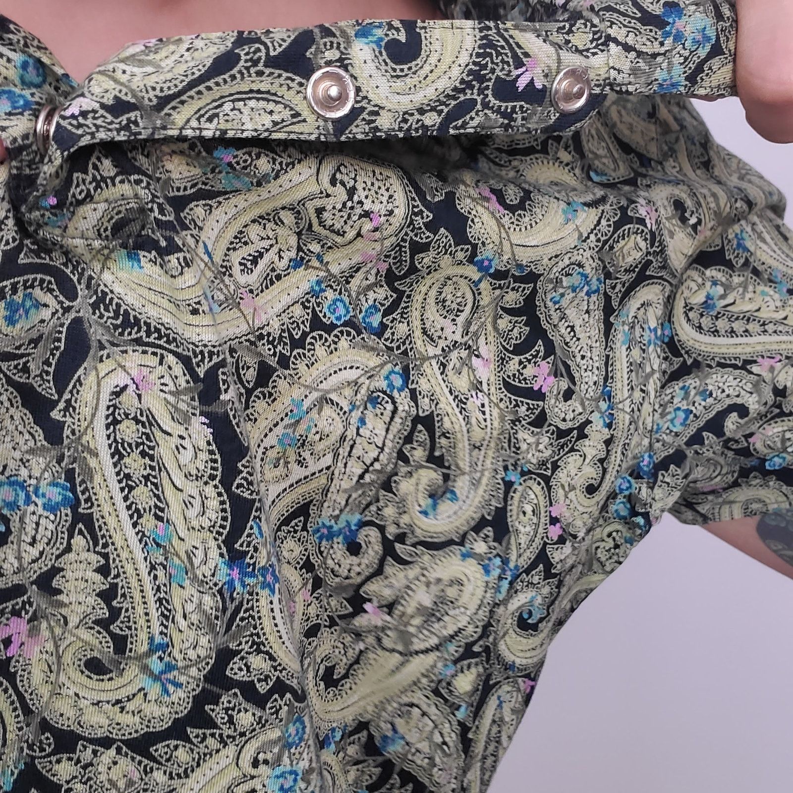 Other Tail Paisley Polo T-Shirt Athleisure Flower Top Medium Size M / US 6-8 / IT 42-44 - 6 Thumbnail