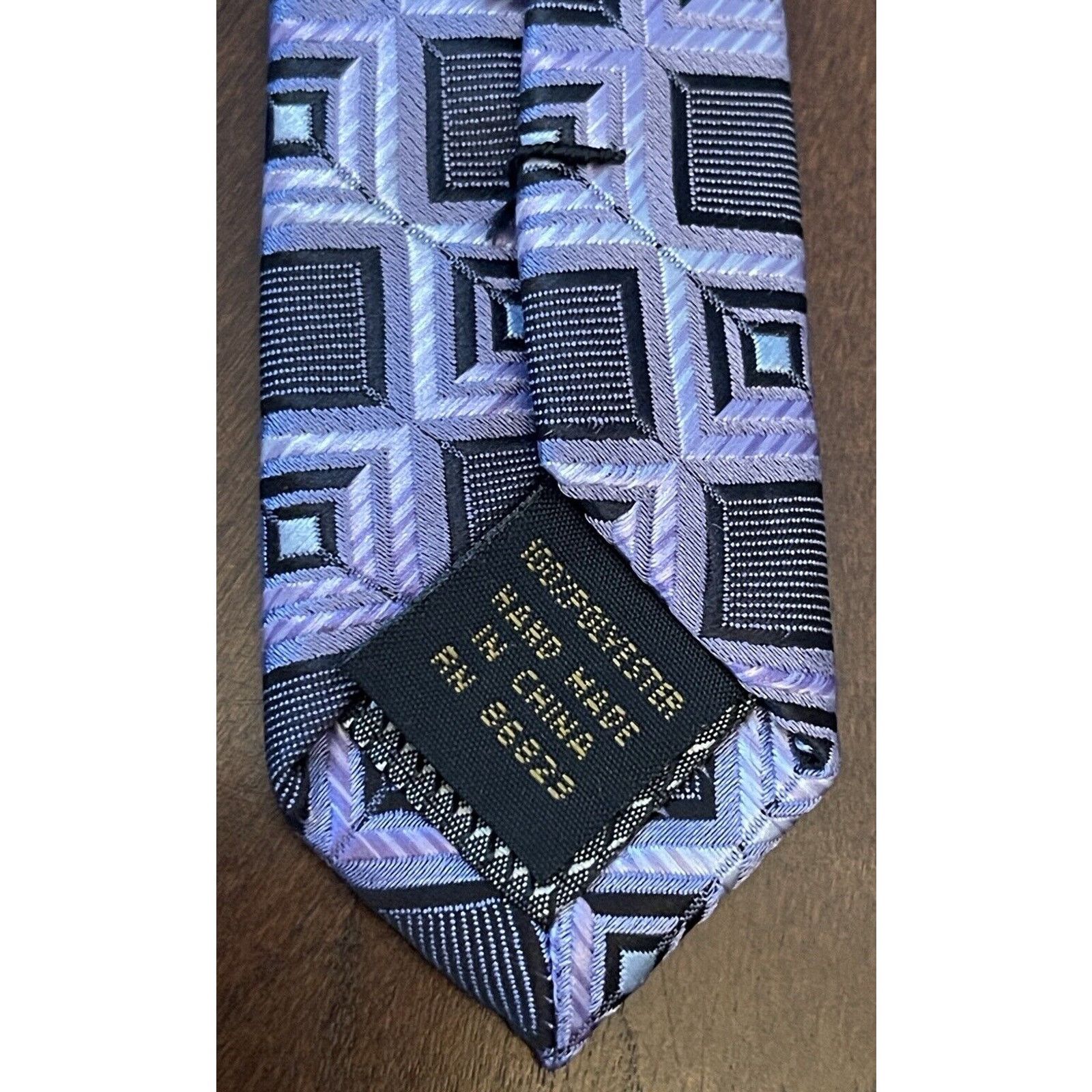 Alexander Julian Alexander Julian Colours HandMade Purple Black Polyester Size ONE SIZE - 7 Thumbnail