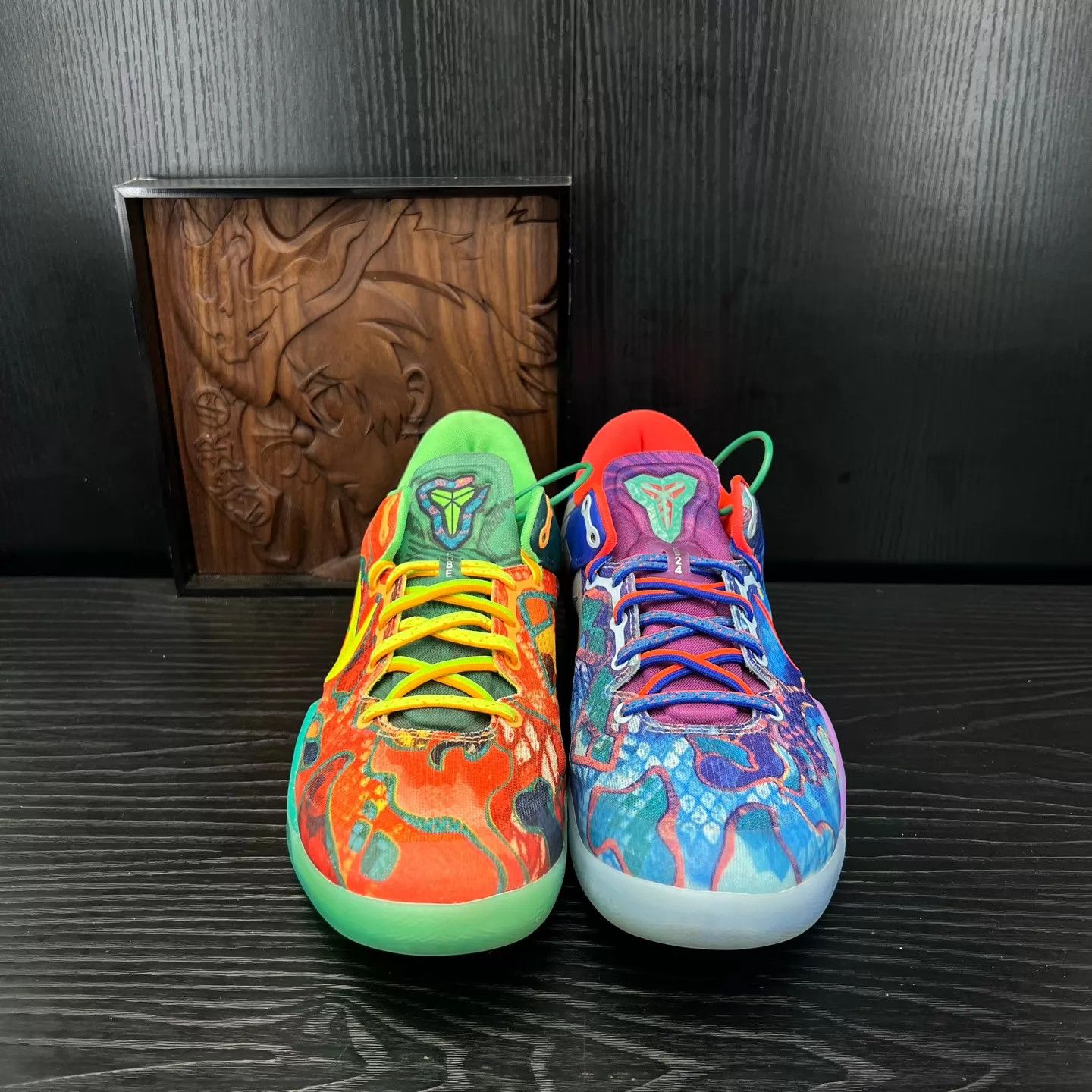 Nike zk8 Orange Blue Bicolor 42.5 Near Mint Size US 9 / EU 42 - 3 Thumbnail