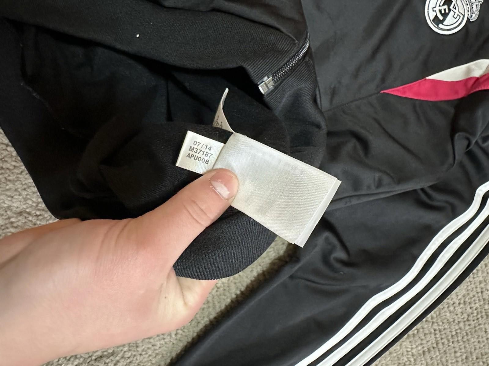 Adidas Adidas Real Madrid 2014/15 Football Soccer Track Jacket Sz M Size US M / EU 48-50 / 2 - 8 Thumbnail