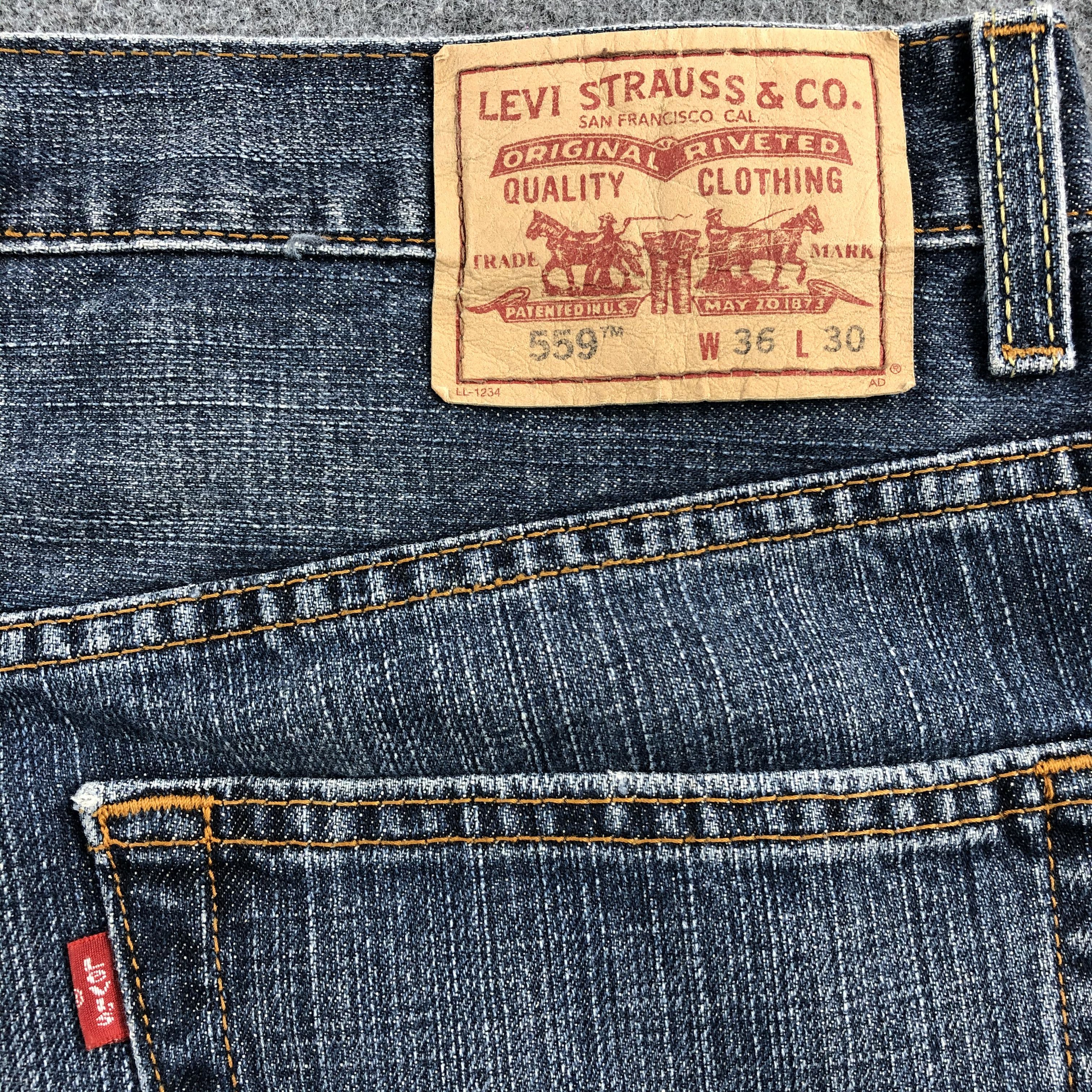 Levi's × Vintage Vintage Levis 559 Jeans-JM1231 Size US 37 - 6 Thumbnail