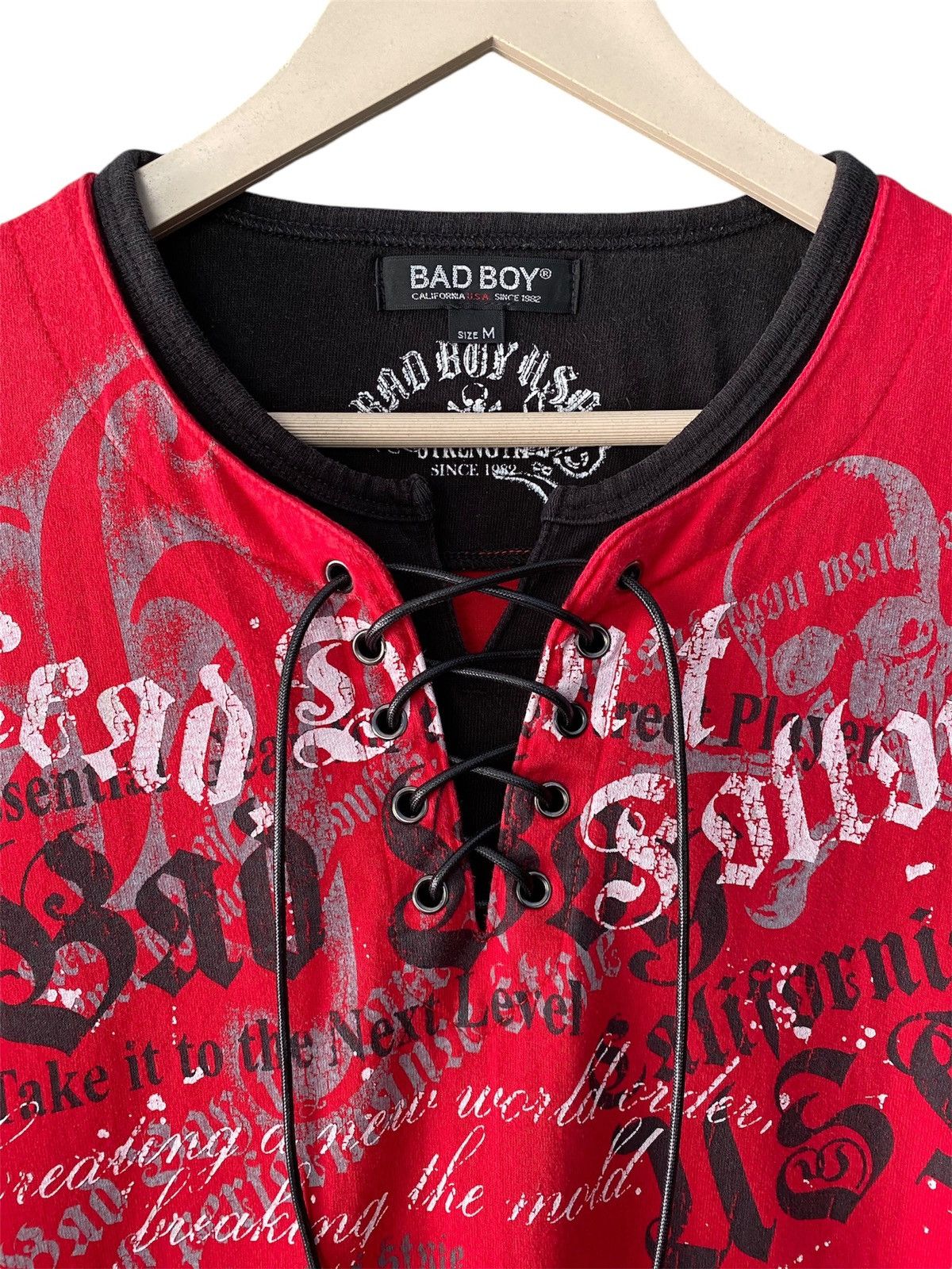 If Six Was Nine × Japanese Brand × Le Grande Bleu (L.G.B.) Bad boy poem longsleavee Size US M / EU 48-50 / 2 - 3 Thumbnail