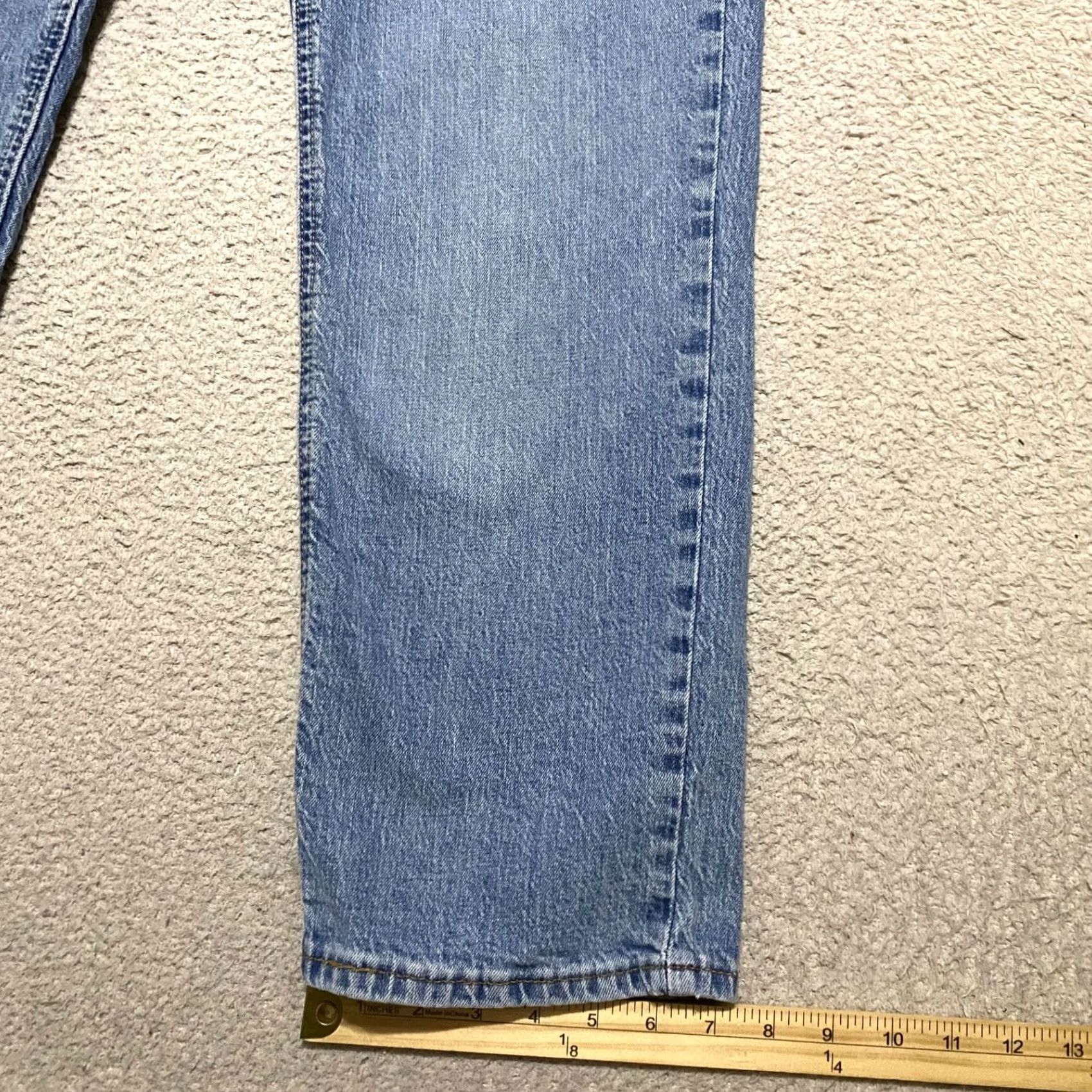 Levi's Levi'S Jeans Mens 36 Blue 36x30 Denim Wash Athletic Straight Mid Rise Size US 36 / EU 52 - 5 Thumbnail