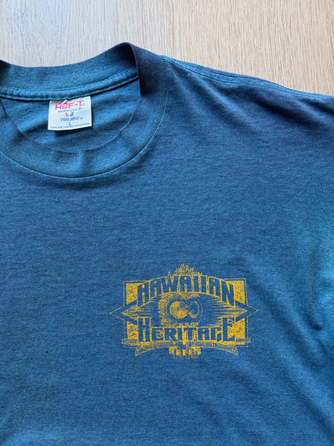 Vintage Vintage 1991 Hawaiian Pride Single Stitch Tee Size L Size US L / EU 52-54 / 3 - 6 Thumbnail