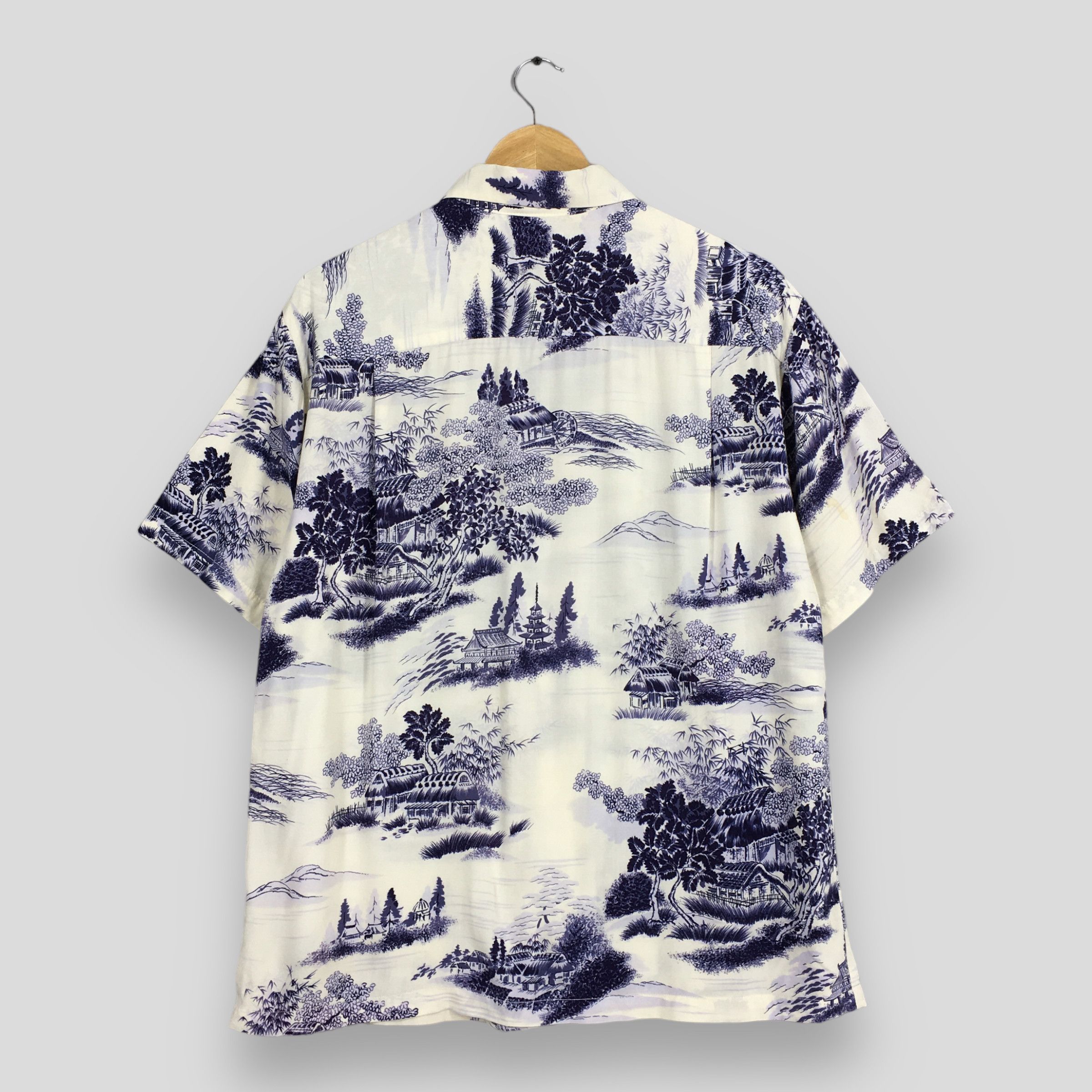 IOLANI Made In Hawaii Iolani Patina Japanese Culture Rayon Shirt M Size US M / EU 48-50 / 2 - 6 Thumbnail