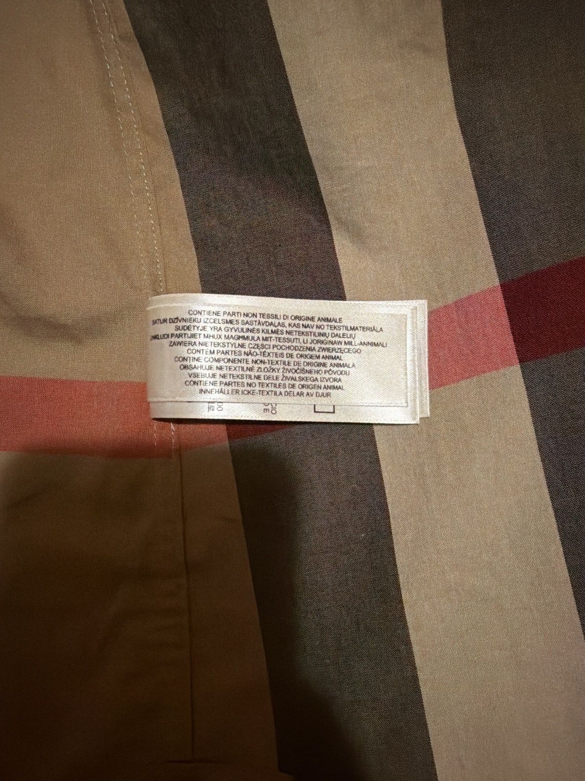 Burberry Burberry Slim Fit Check Cotton Shirt M Size US M / EU 48-50 / 2 - 7 Thumbnail