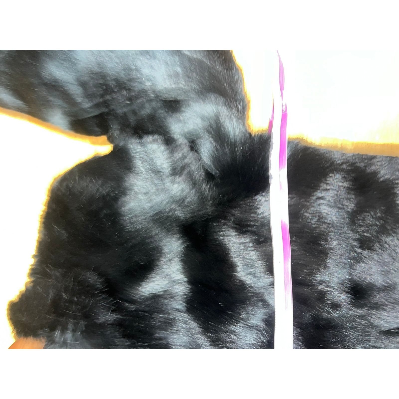 Vintage Vintage Ada Rabbit Fur Coat Black Dyed Montreal VTG Medium Size M / US 6-8 / IT 42-44 - 13 Thumbnail