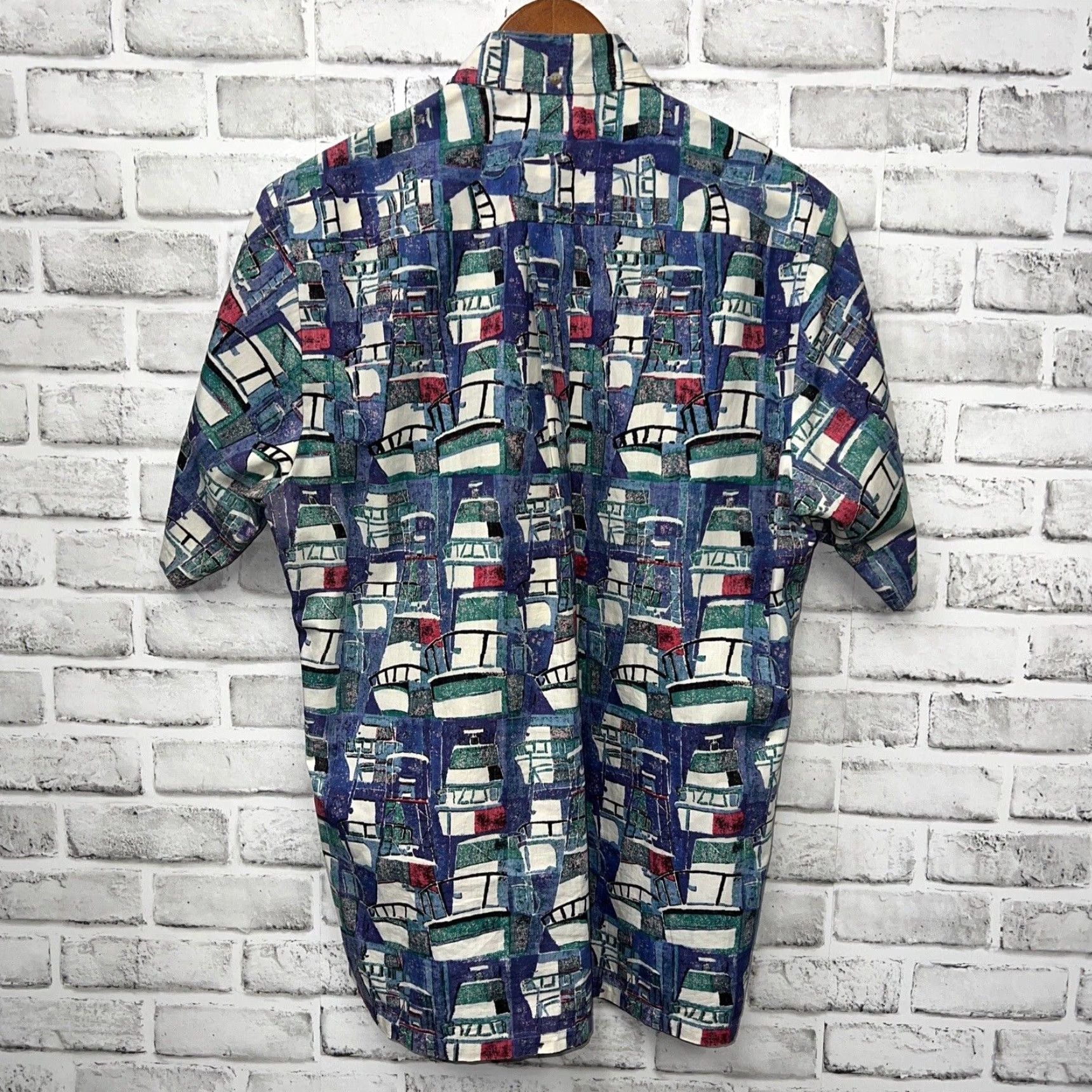 Vintage VINTAGE Kahala Blue Hawaiian Shirt Mens Size M Short Sleeve Tropical Beach Size US M / EU 48-50 / 2 - 4 Thumbnail