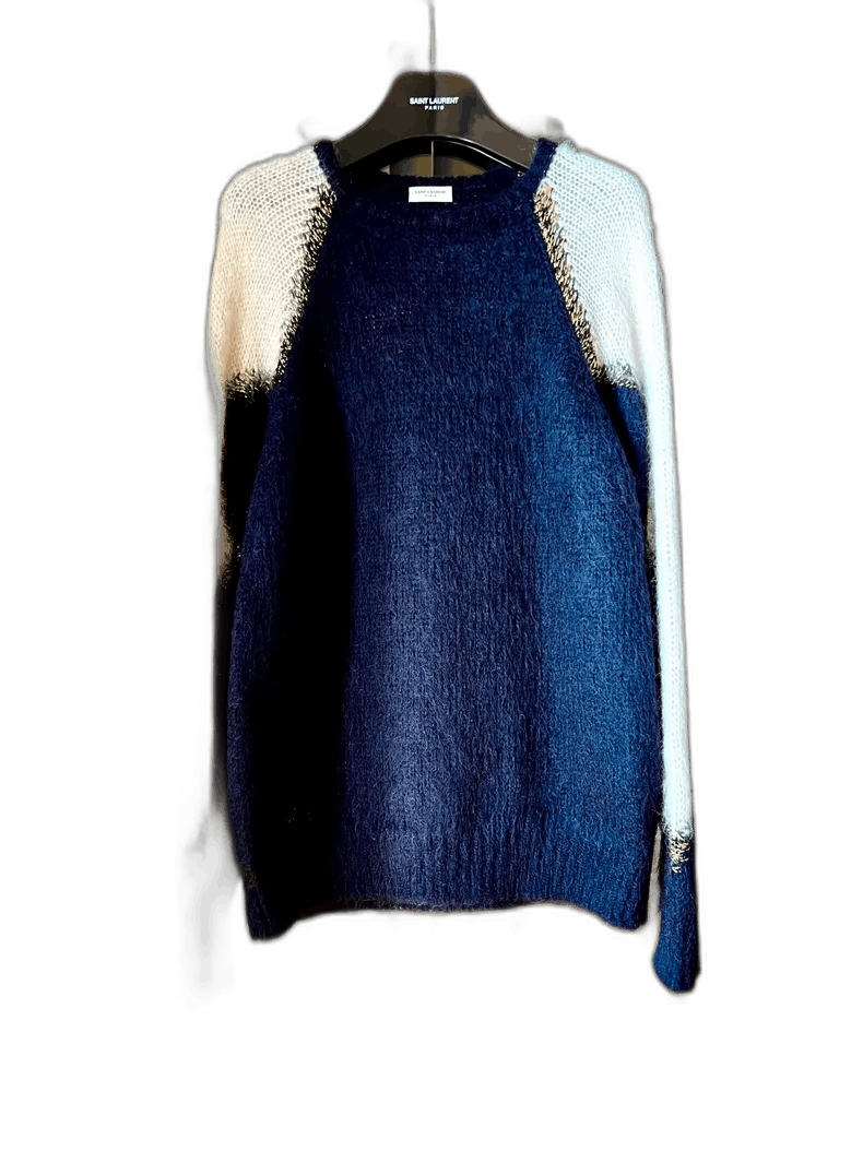 Saint Laurent Paris saint laurent 22fw black white sweater-2507 Size US S / EU 44-46 / 1 - 7 Thumbnail