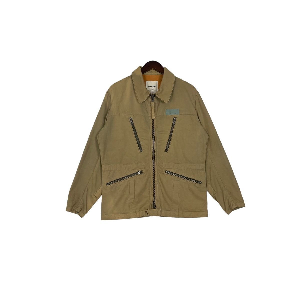 If Six Was Nine Vintage Back Number Multizipper Sun Faded Jacket Japanese Size US M / EU 48-50 / 2 - 4 Thumbnail