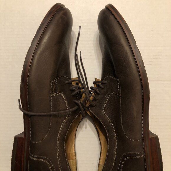 Johnston & Murphy JOHNSTON & MURPHY MEN'S LEATHER DRESS SHOES SIZE: 12 M Size US 12 / EU 45 - 4 Thumbnail
