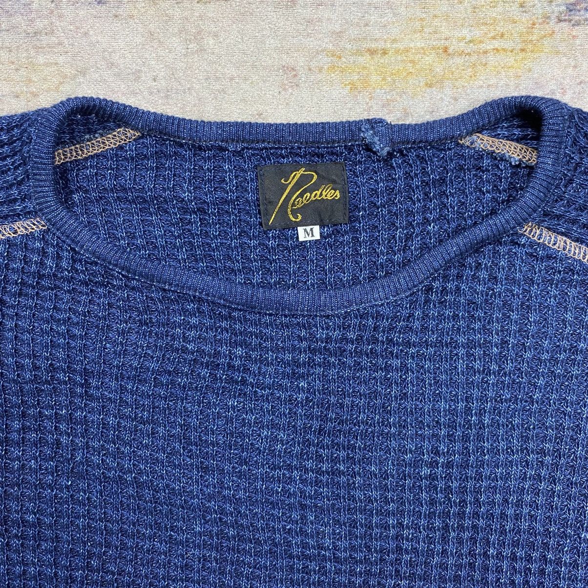 Japanese Brand × Needles Needles indigo sweatshirt Size US M / EU 48-50 / 2 - 4 Thumbnail
