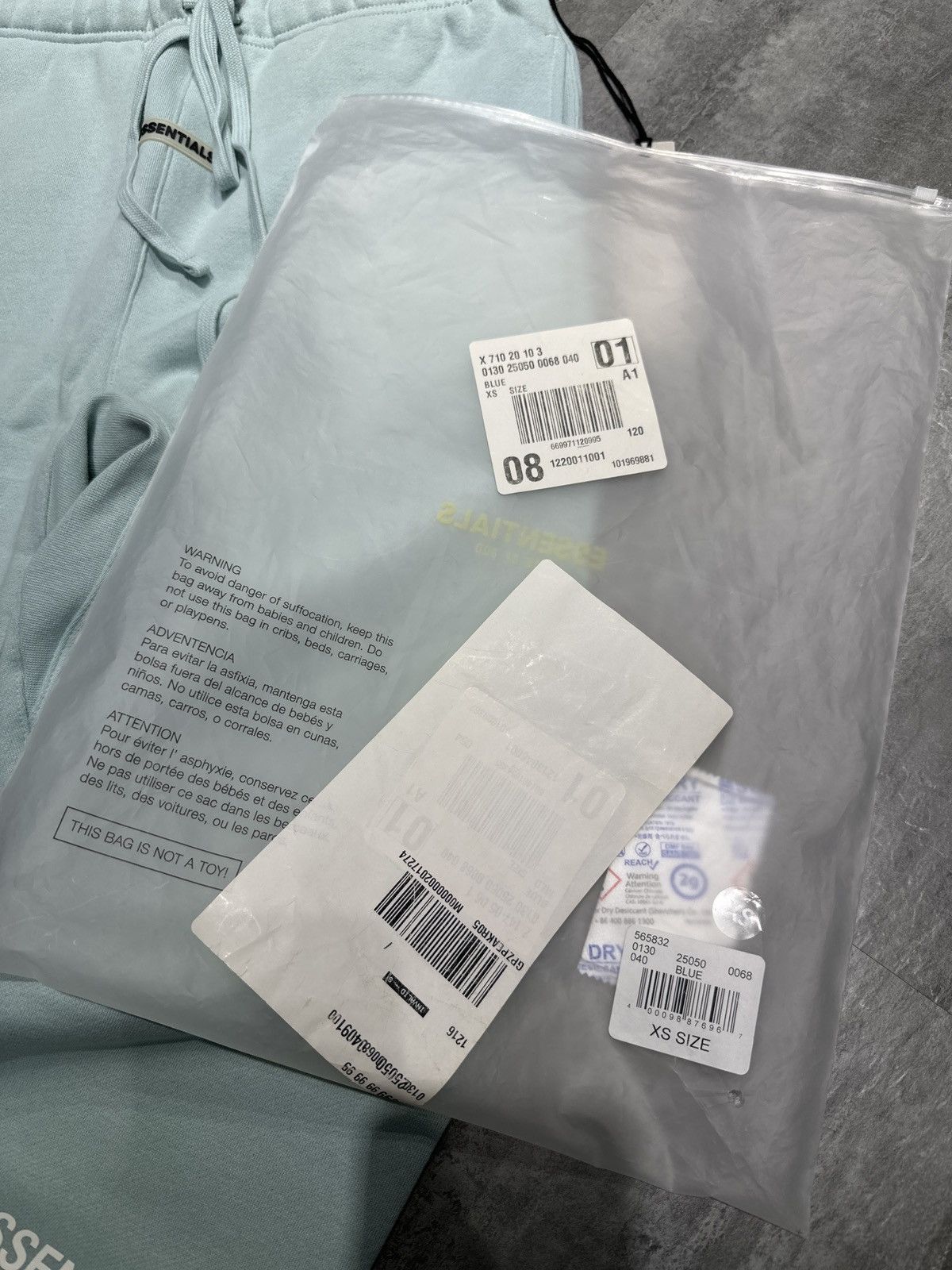 Essentials Essentials Sweatpants - Blue *Rare* Size US 30 / EU 46 - 9 Thumbnail