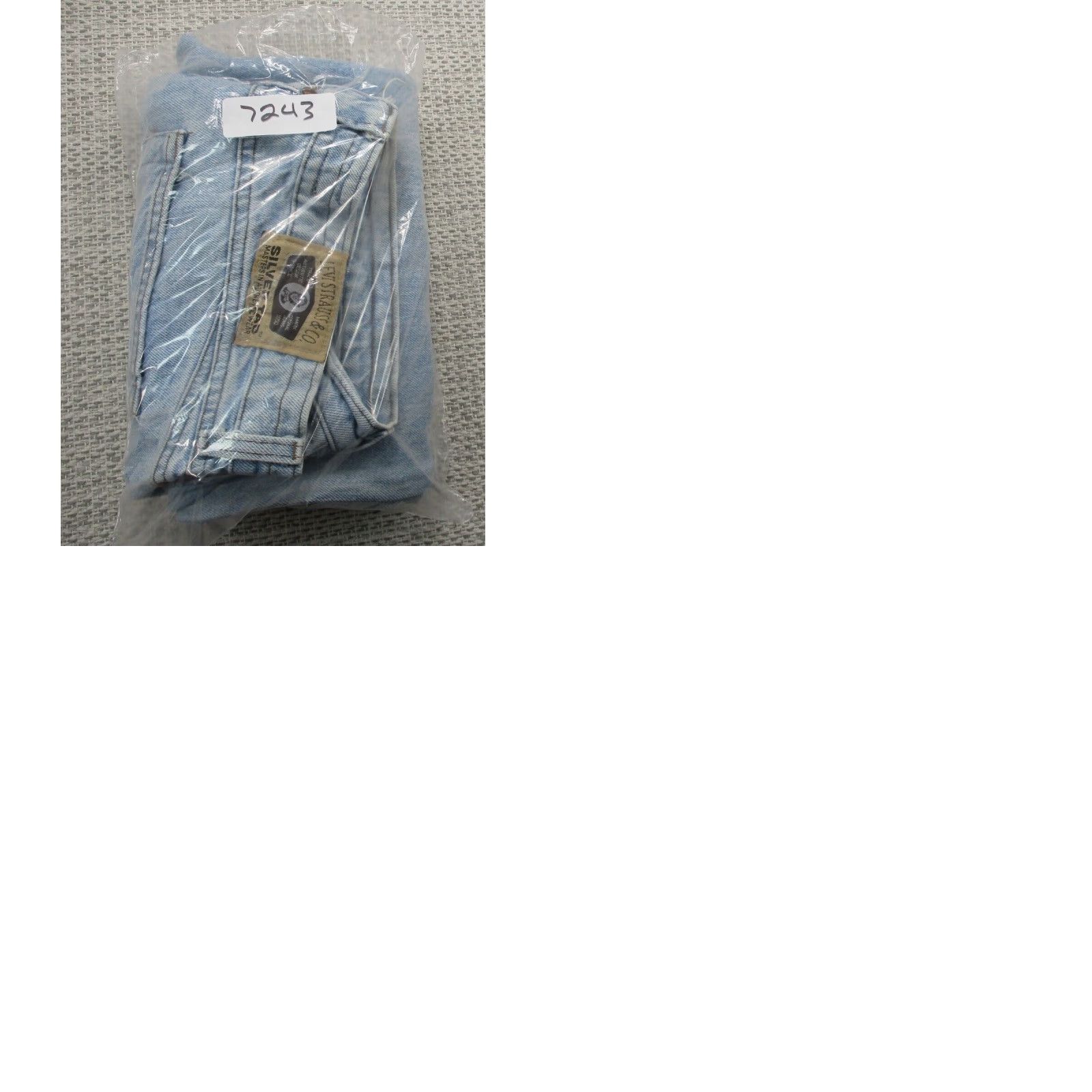 Levi's VINTAGE Levi's Silvertab Jeans 549 Blue Stone Wash 38x34 Mens Regular 80s 90s USA Denim Straight Size US 30 / EU 46 - 10 Thumbnail