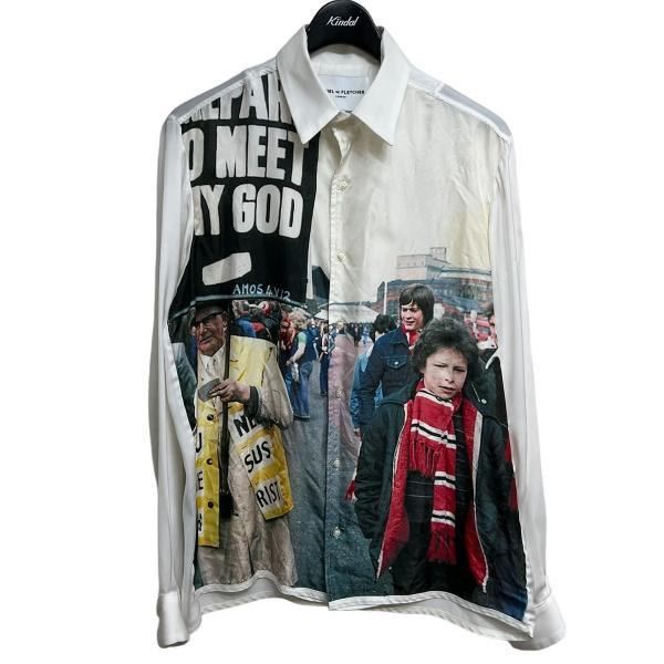 Other DANIEL W FLETCHER AW 19 SILK WHITE SHIRT SIZE MEDIUM Size US M / EU 48-50 / 2 - 1 Thumbnail