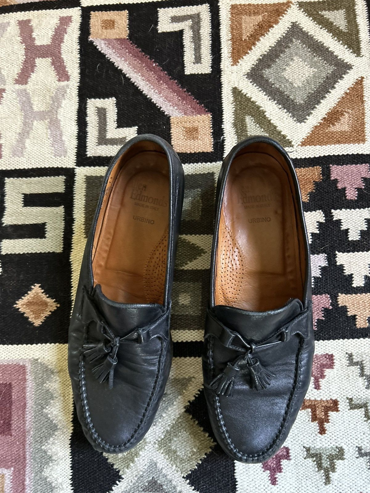 Allen Edmonds Allen Edmonds Urbino Leather Tassel Loafer Size US 9.5 / EU 42-43 - 2 Thumbnail