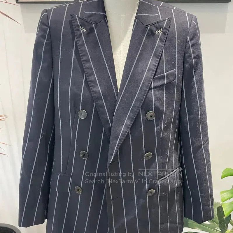 MaxMara Navy Wool Women's Jacket .