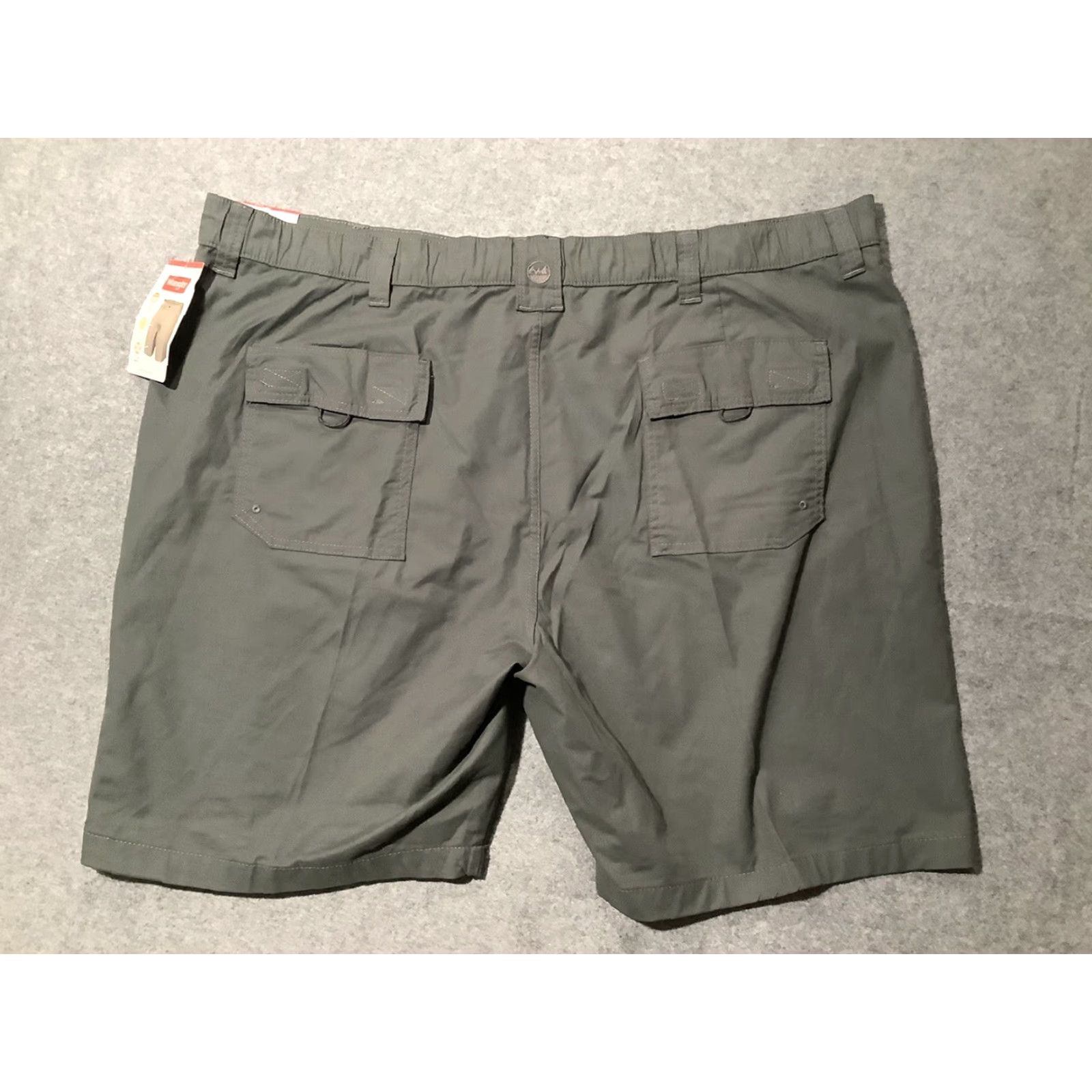 Wrangler Wrangler Gray Shorts Bermuda Relaxed 46 Men Cotton Nylon Spandex Flex Logo Cargo Pockets Casual Slim Size US 30 / EU 46 - 5 Thumbnail