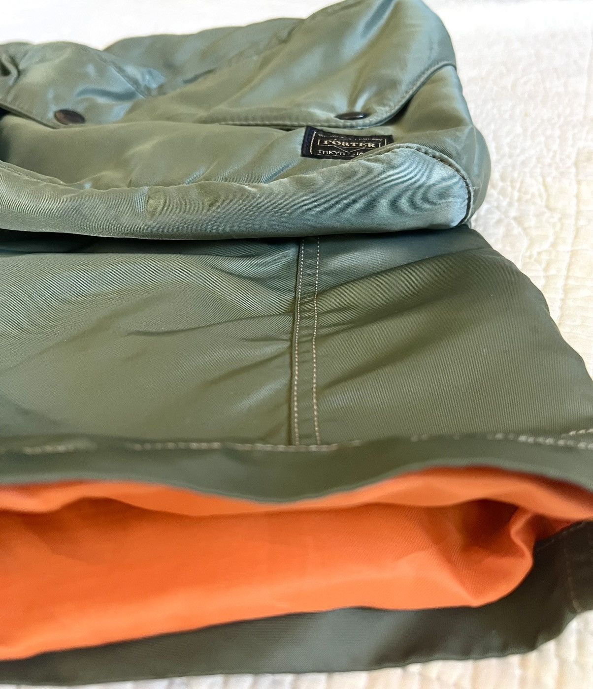 Porter Archive Labrat x Porter MA-1 Olive Shorts Size Small Size US 30 / EU 46 - 8 Thumbnail