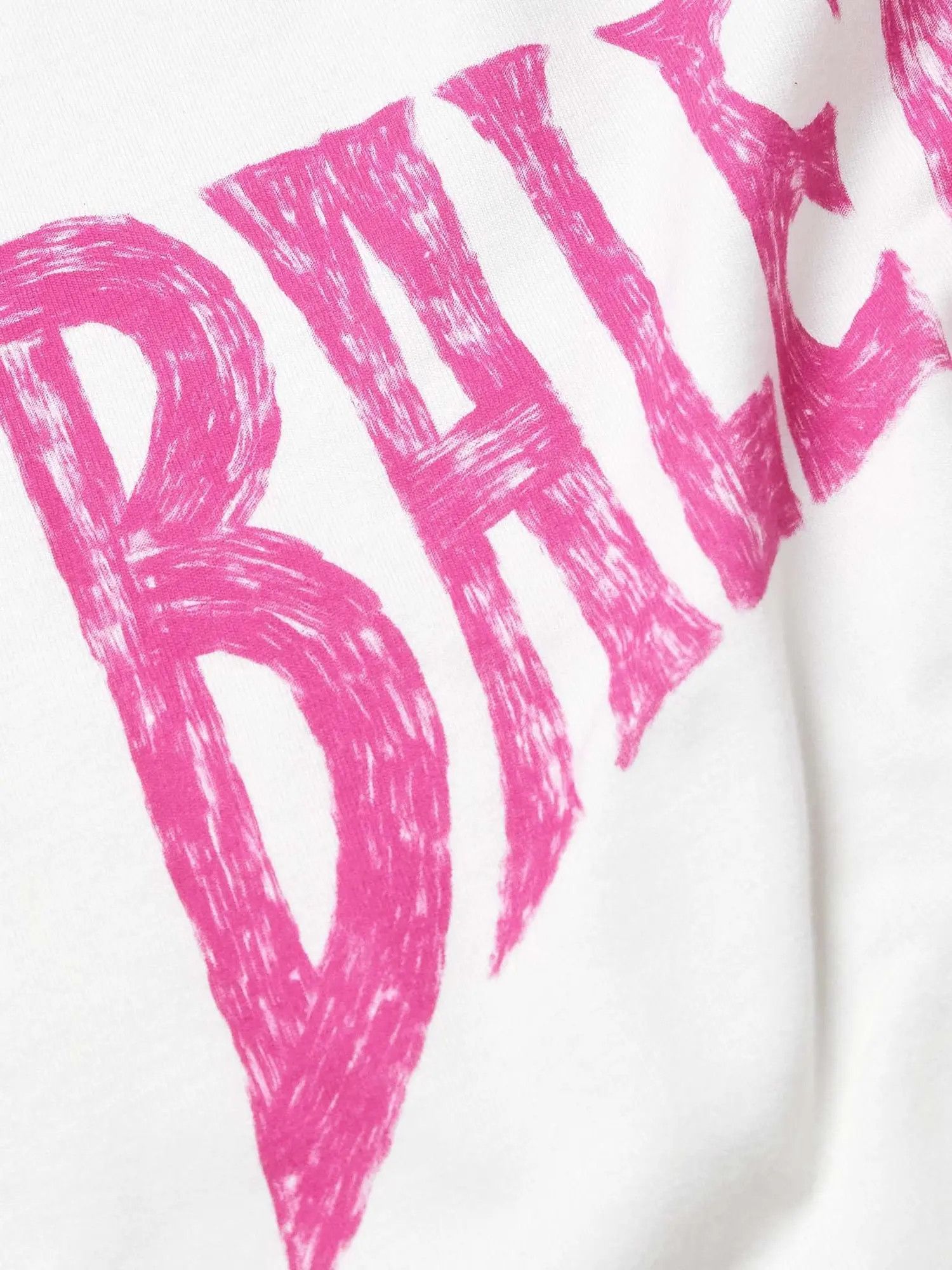 Balenciaga o1w1db10126 Hand Drawn T-Shirt Medium Fit in White Size US XXS / EU 40 - 5 Thumbnail