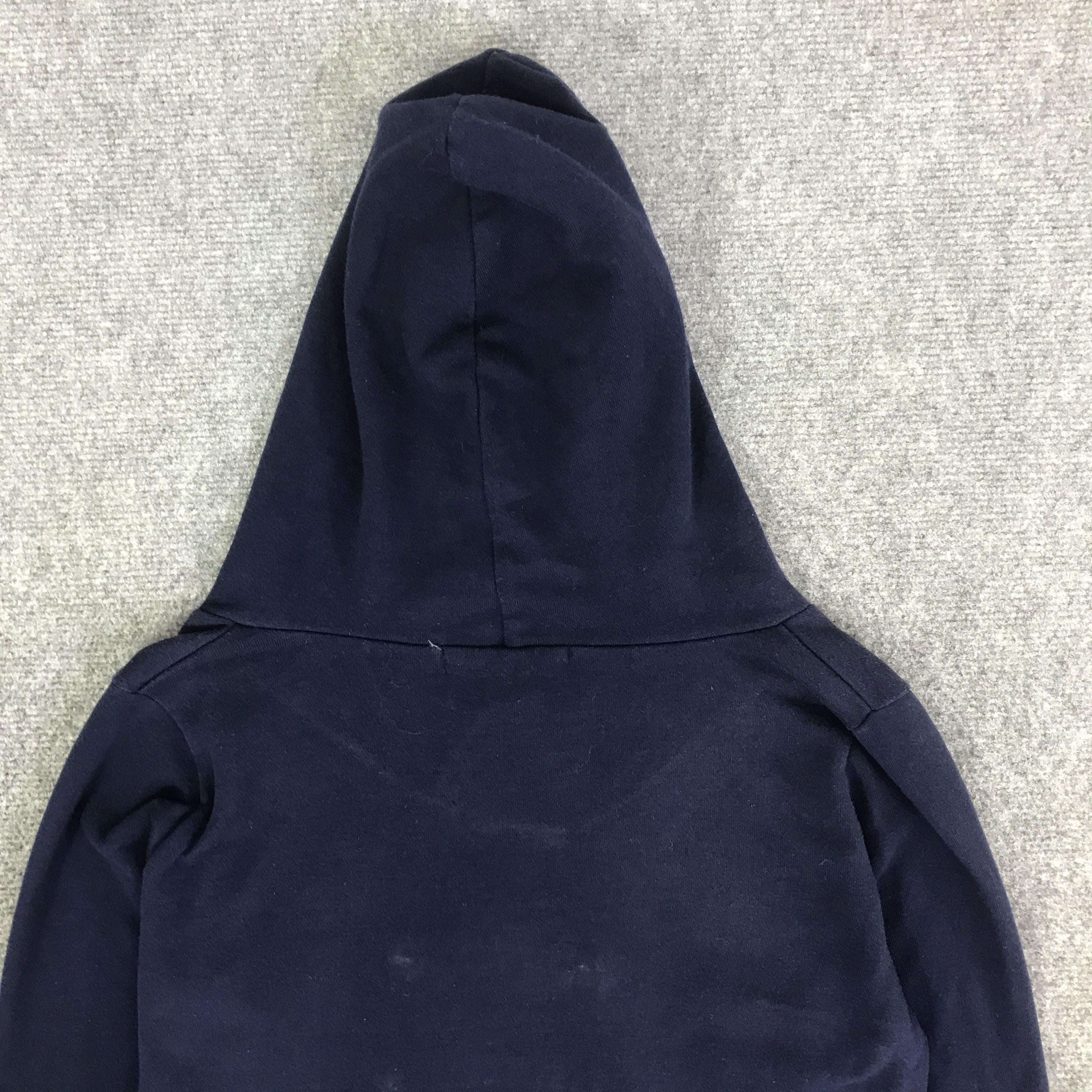 Japanese Brand HEALHER JAPAN NAVY HOODIE K112B15 Size US L / EU 52-54 / 3 - 4 Thumbnail