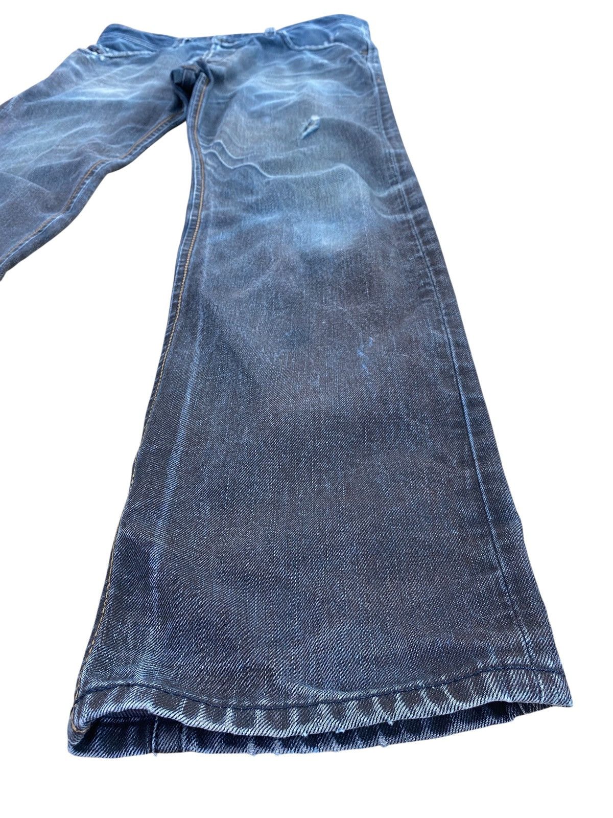 Diesel Diesel Darron Grunge Faded Ripped Style Jeans Size US 34 / EU 50 - 6 Thumbnail