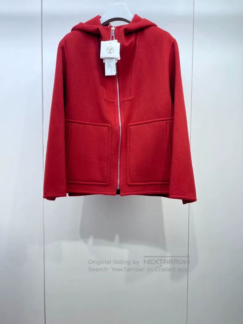 Hermes Hermes Cashmere Hooded Cloak Style Coat Jacket Size XS / US 0-2 / IT 36-38 - 1 Thumbnail