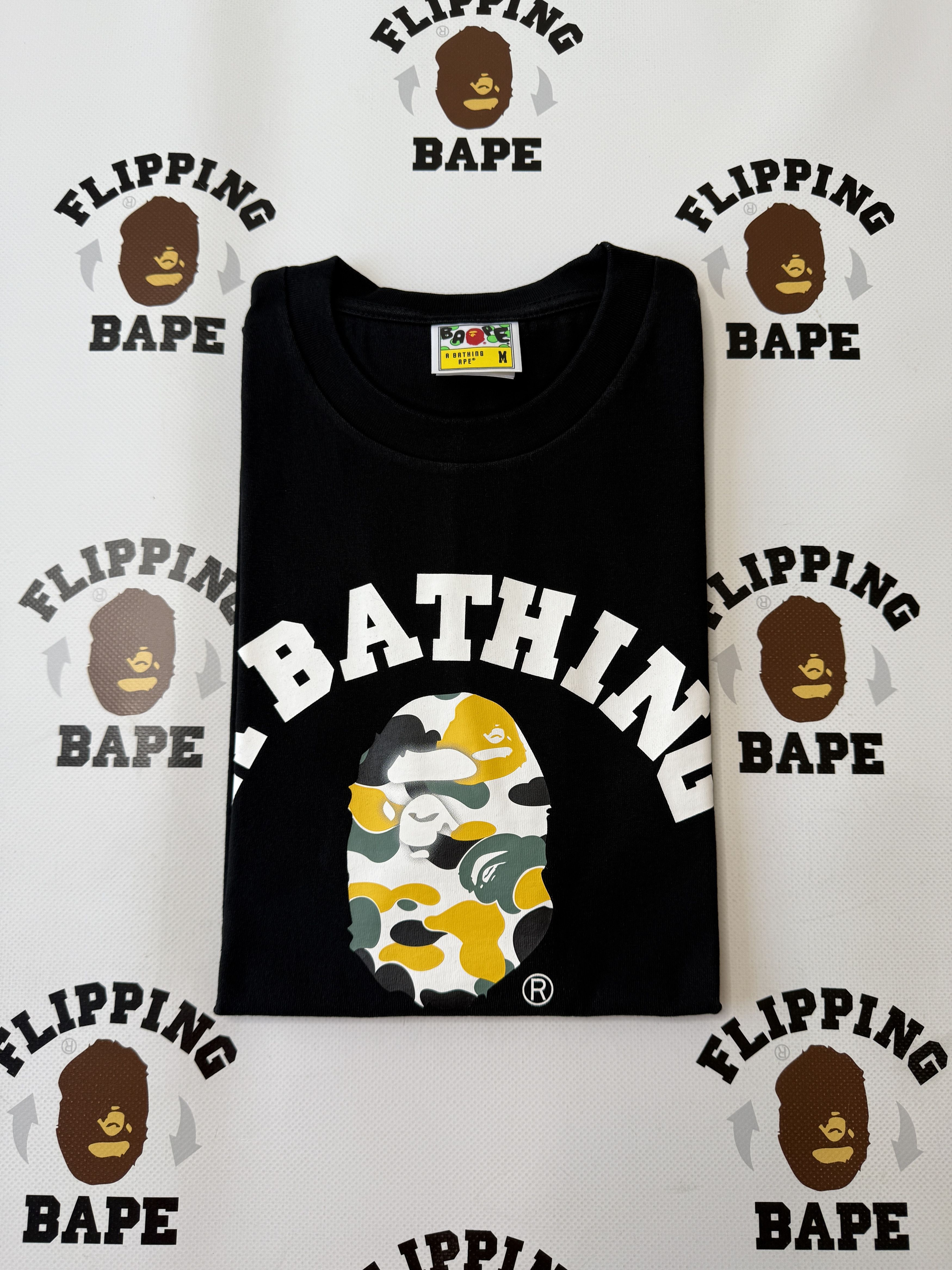 Bape BAPE STORE OSAKA CAMO COLLEGE TEE Size US M / EU 48-50 / 2 - 7 Thumbnail