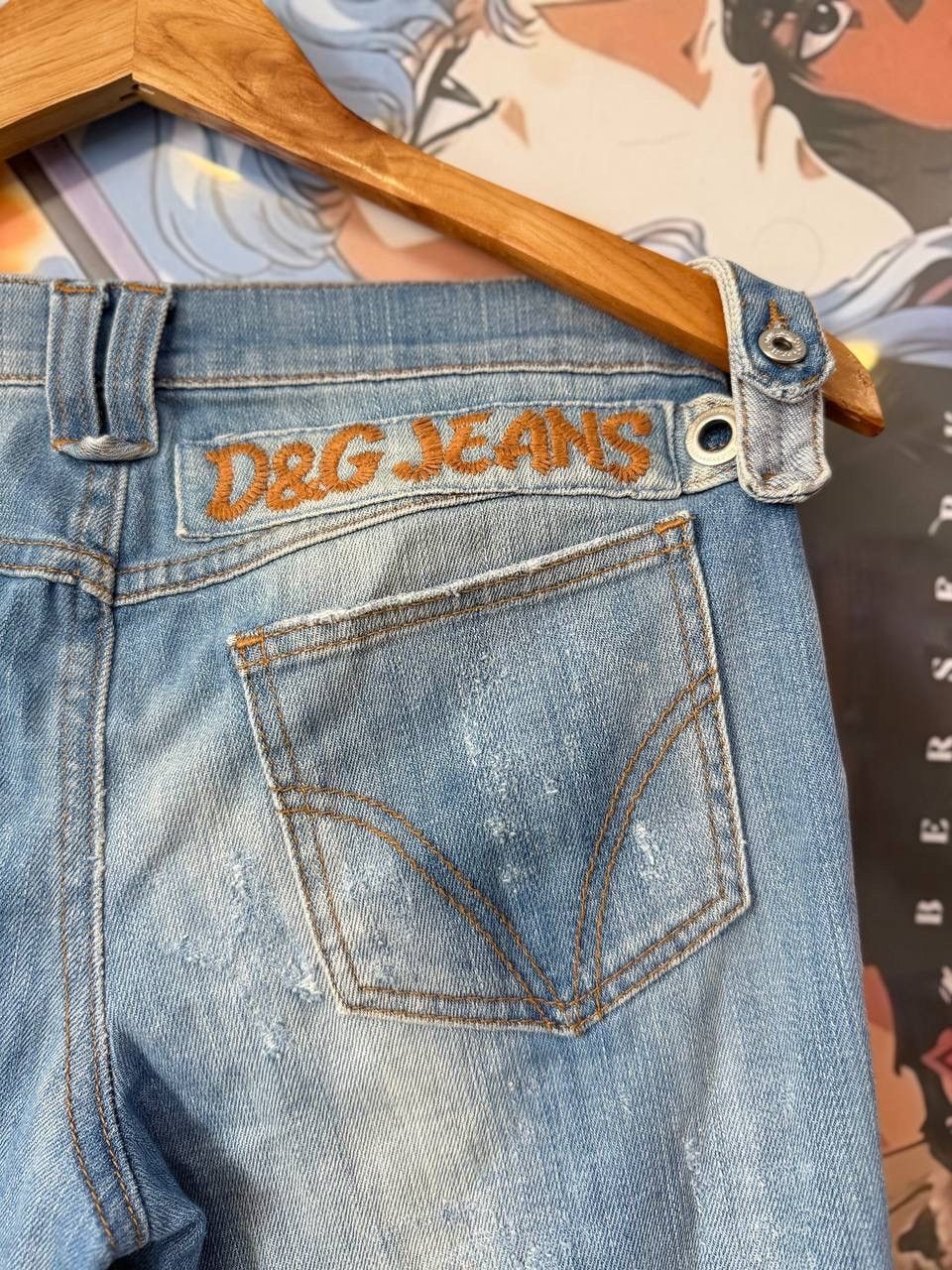 Dolce & Gabbana Vintage Dolce&Gabbana Jeans Light Denim Size 26" / US 2 / IT 38 - 13 Thumbnail