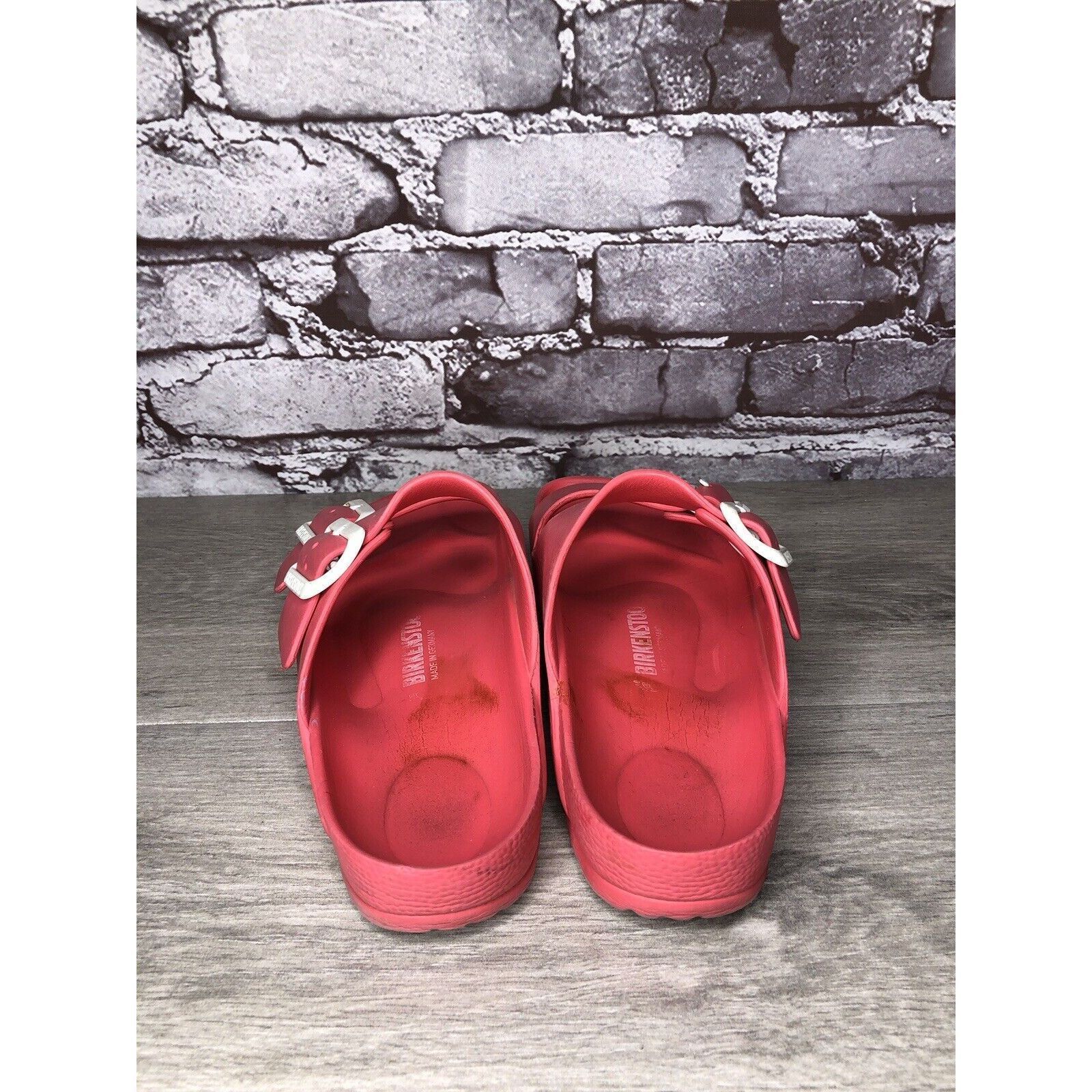 Birkenstock Birkenstock Arizona EVA Pink Foam Rubber Slides Sandals Wome Size US 6.5 / IT 36.5 - 4 Thumbnail