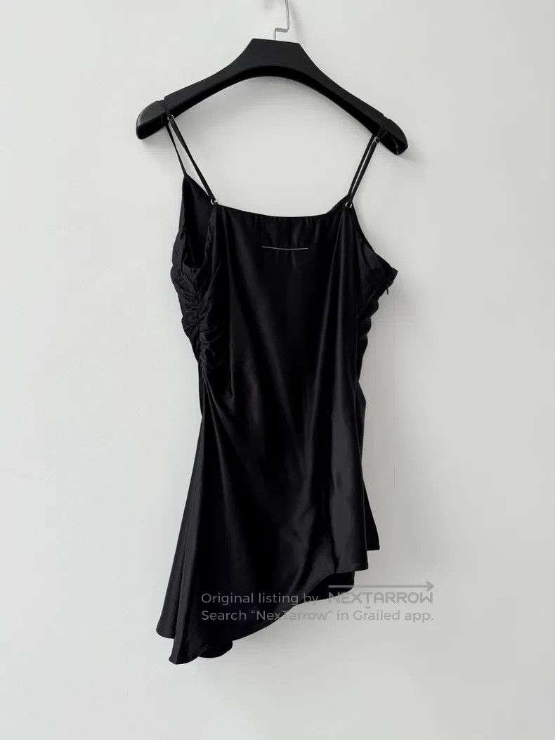 Maison Margiela Maison Margiela Black straps with pleats Size XS / US 0-2 / IT 36-38 - 3 Thumbnail