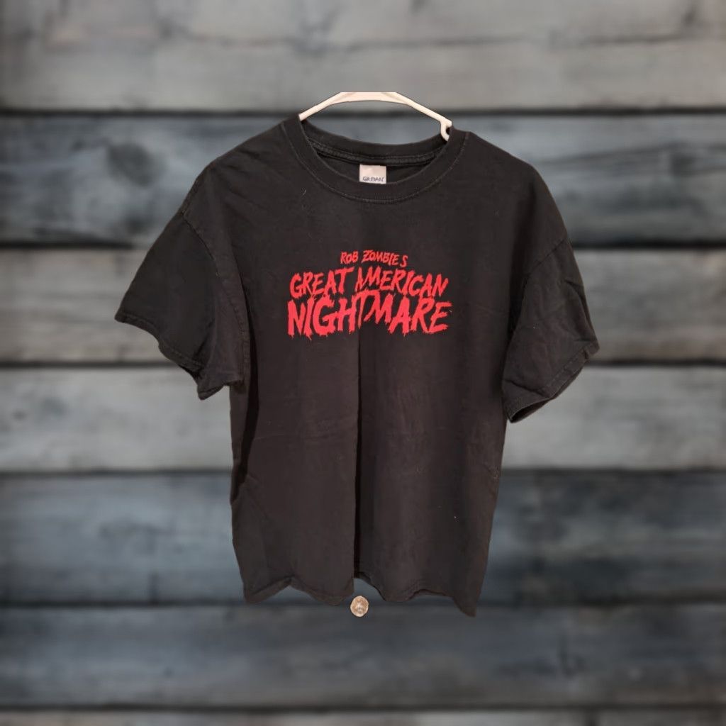Greats Rob Zombie T-Shirt Music Black Size L Short Sleeve Gildan Mens Size US L / EU 52-54 / 3 - 1 Thumbnail