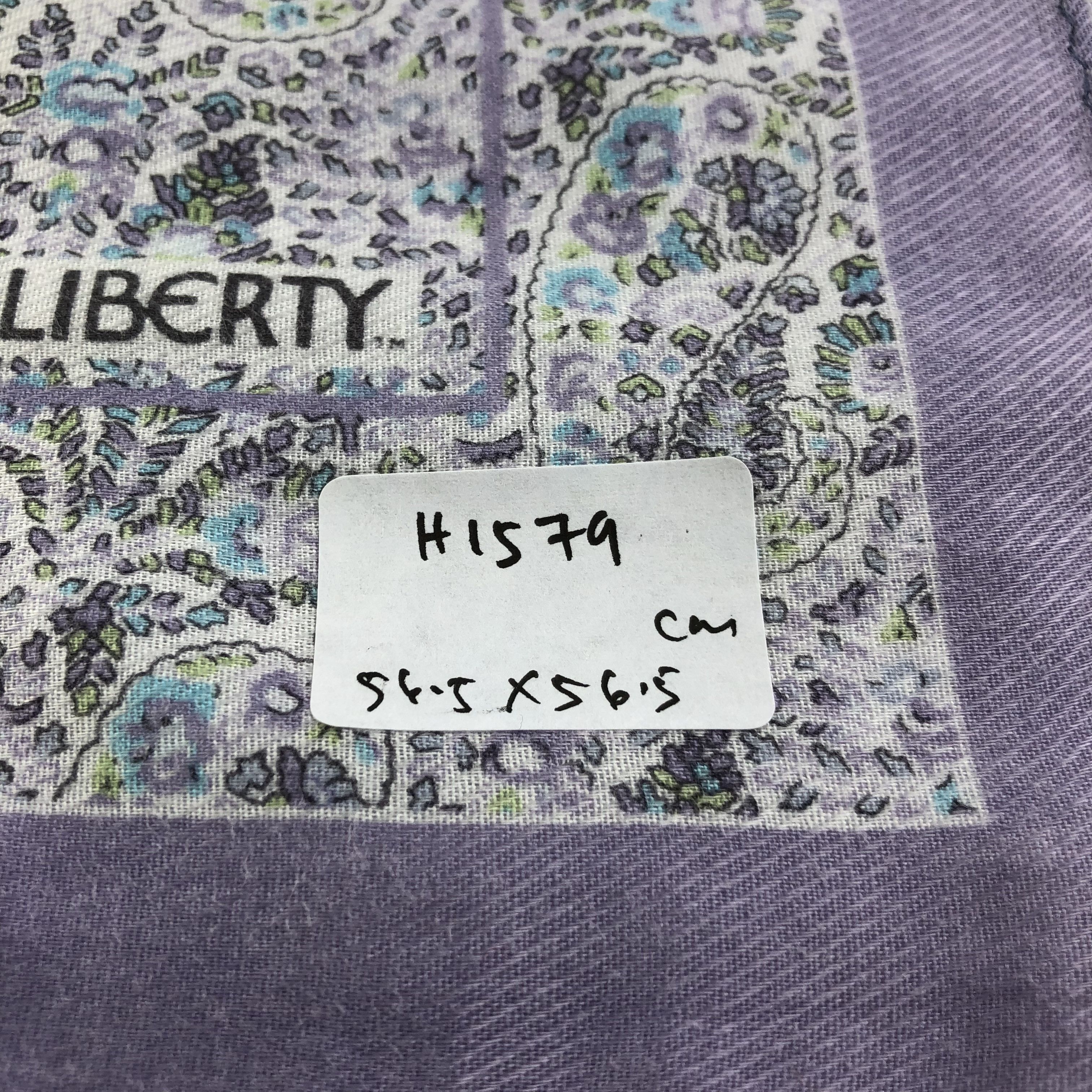 Liberty × Vintage Liberty Paisley Handkerchief Neckerchief Bandana H1579 Size ONE SIZE - 5 Thumbnail