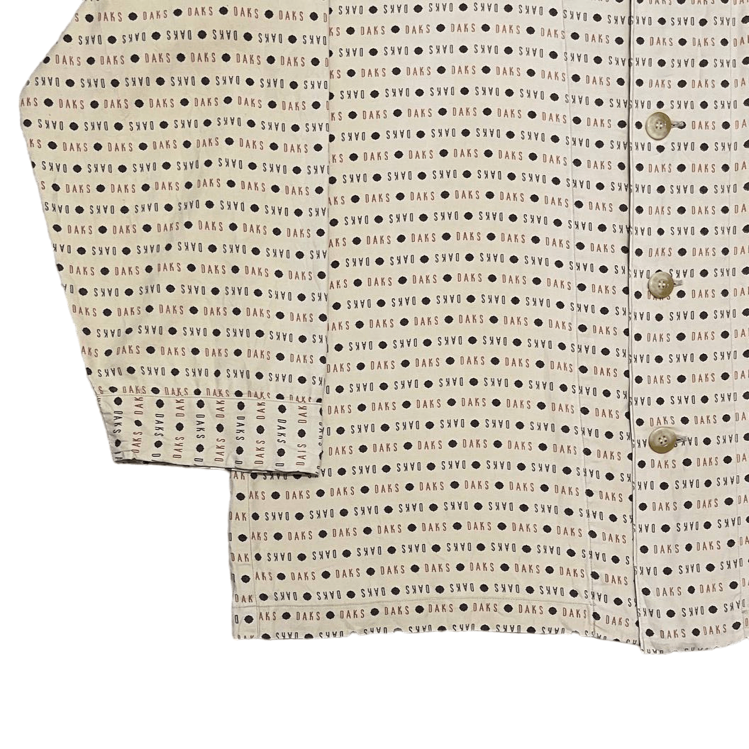 Vintage Daks London Monogram Shirts Button Ups